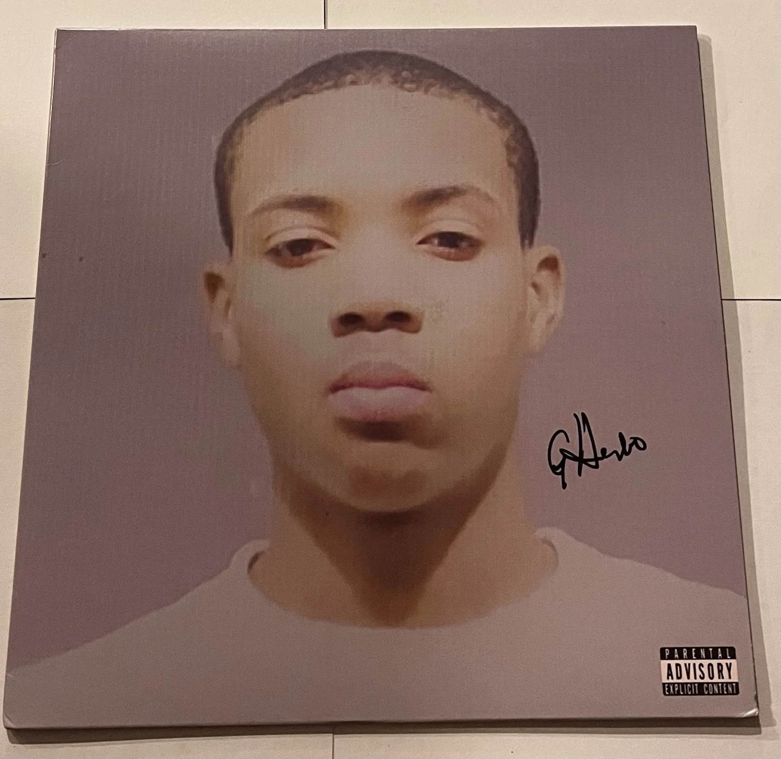 RAPPER G HERBO SIGNED AUTOGRAPHED LIL HERB LP VINYL RECORD ALBUM JSA COA, изображение 3
