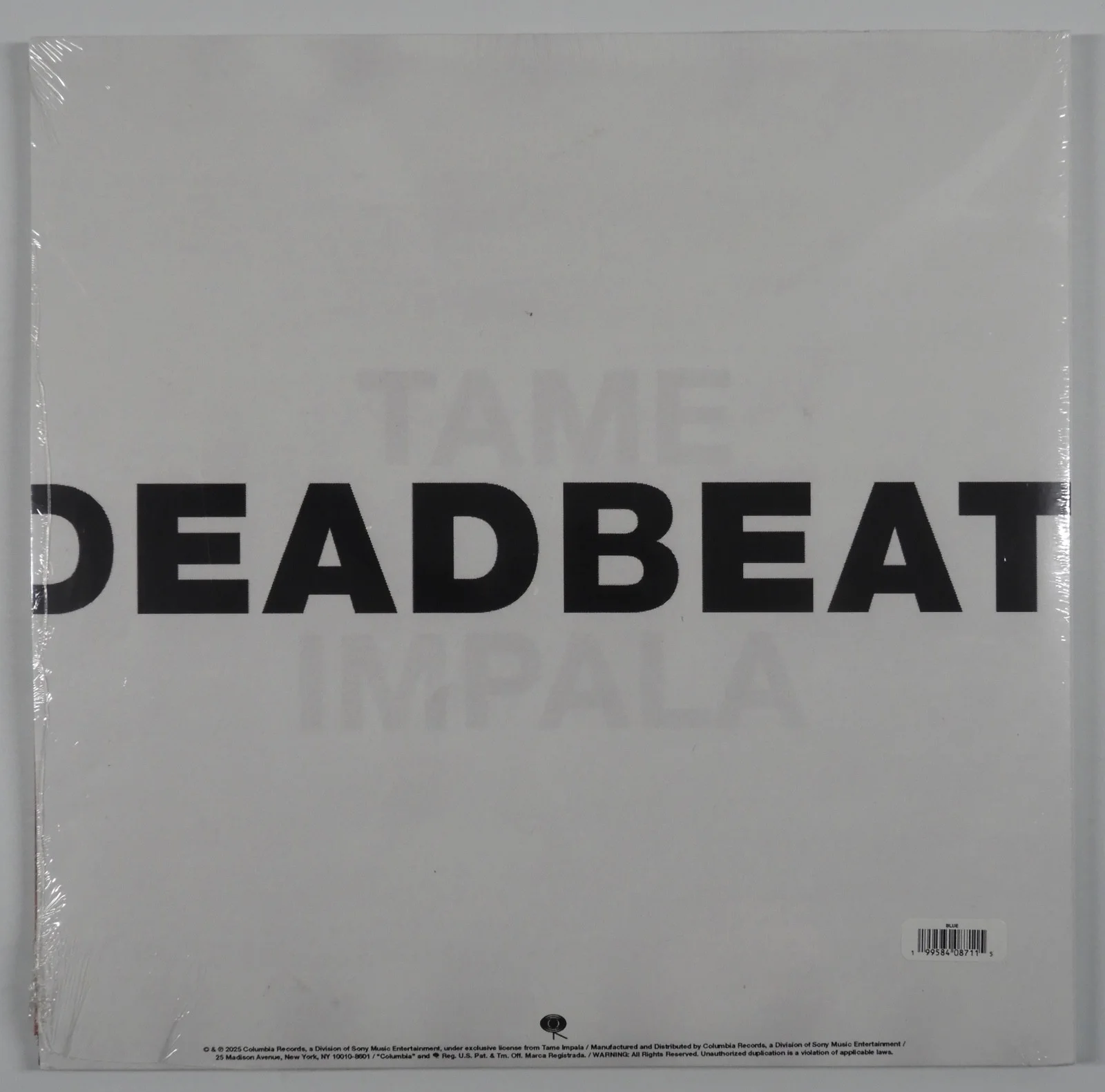Tame Impala Signed Deadbeat Autograph Album Record Vinyl SS Keven Parker, image 3