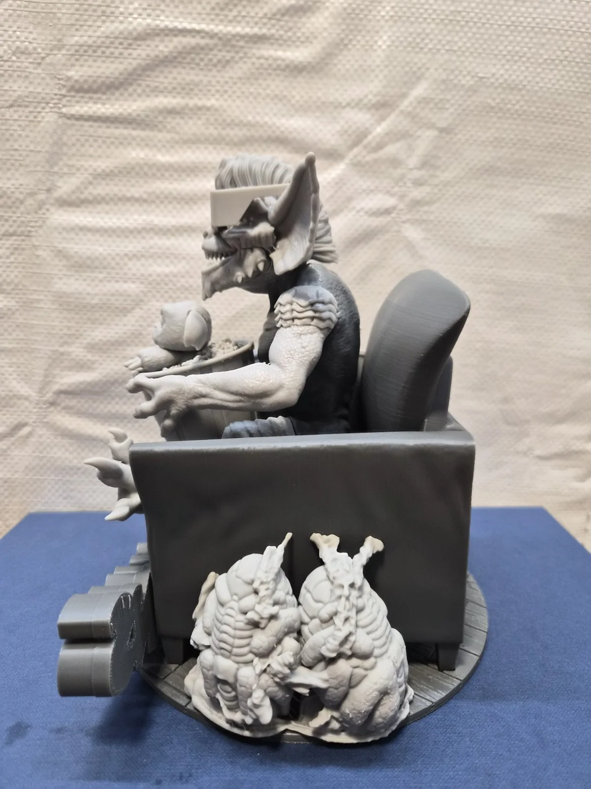 Gremlins Gizmo And Stripe (Spike) 3d Printed Figurine, image 4