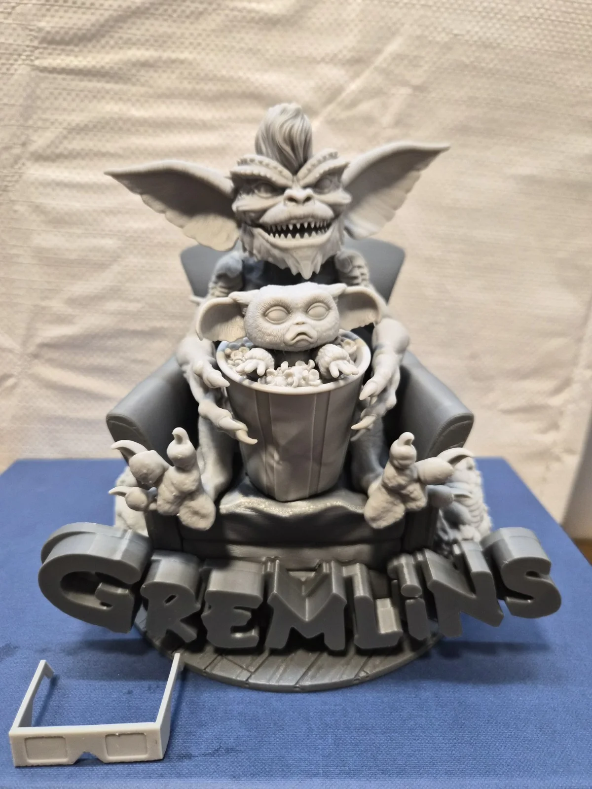 Gremlins Gizmo And Stripe (Spike) 3d Printed Figurine, image 5