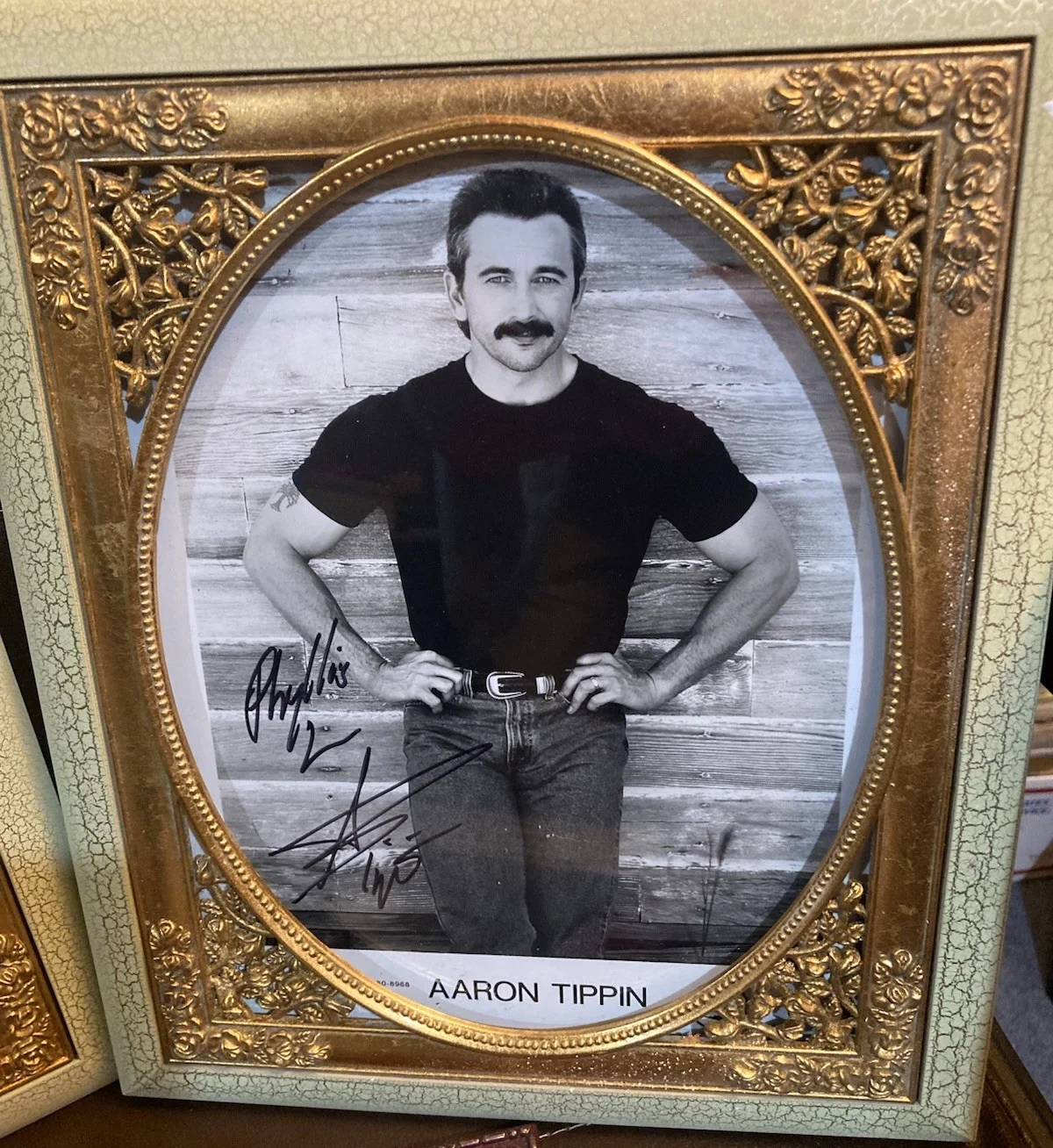 3 SIGNED 8x10 COUNTRY SUPERSTAR Photo's, CHARLIE DANIELS,TIM McGRAW,AARON TIPPIN, изображение 5