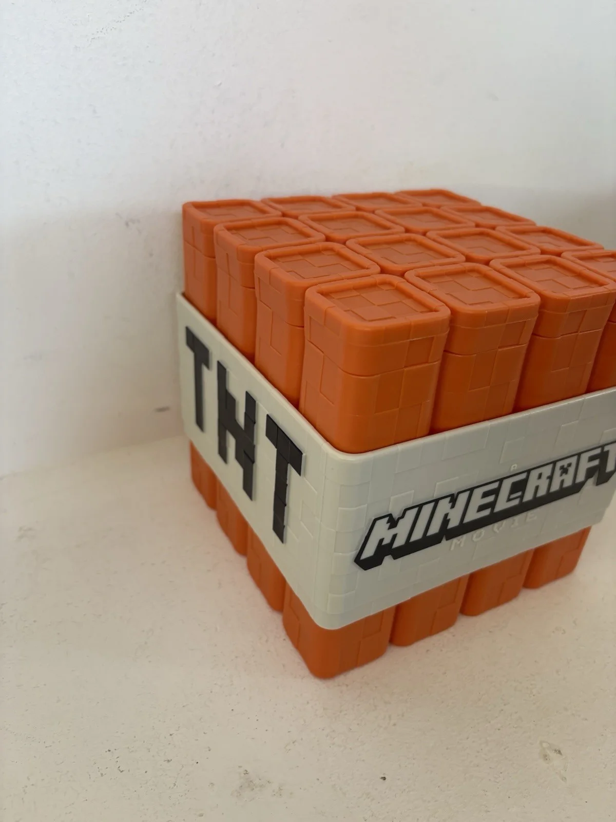 Official Minecraft TNT Popcorn Bucket Minecraft Movie Promotional Tub Warner Bro, изображение 3