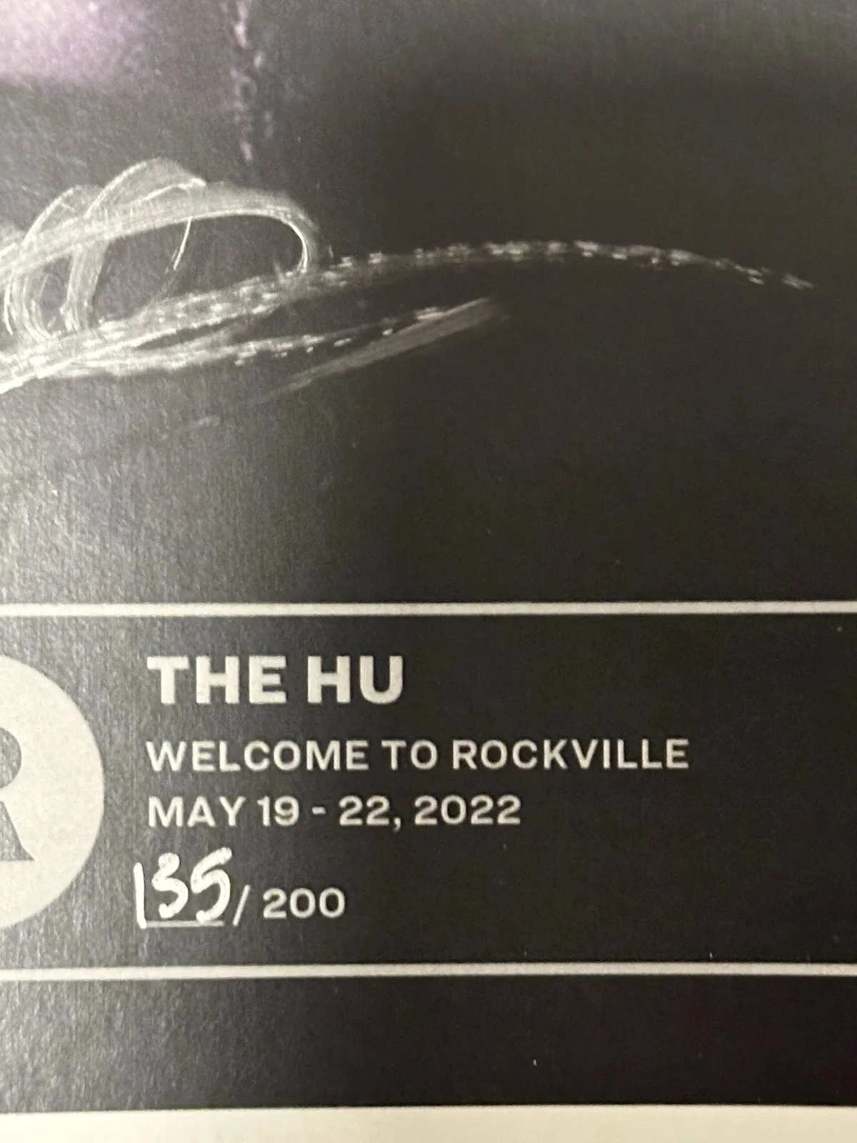 The HU Band Signed Rockville Poster, image 2