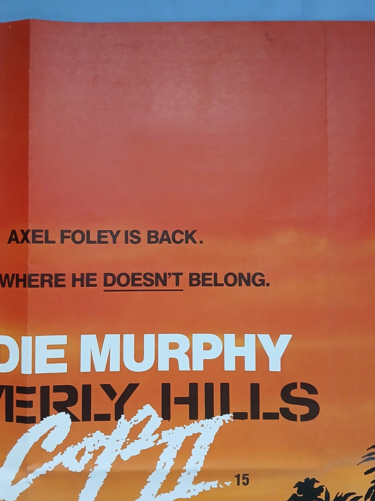 BEVERLY HILLS COP II (1987) original UK quad poster - Eddie Murphy as Axel Foley, изображение 3