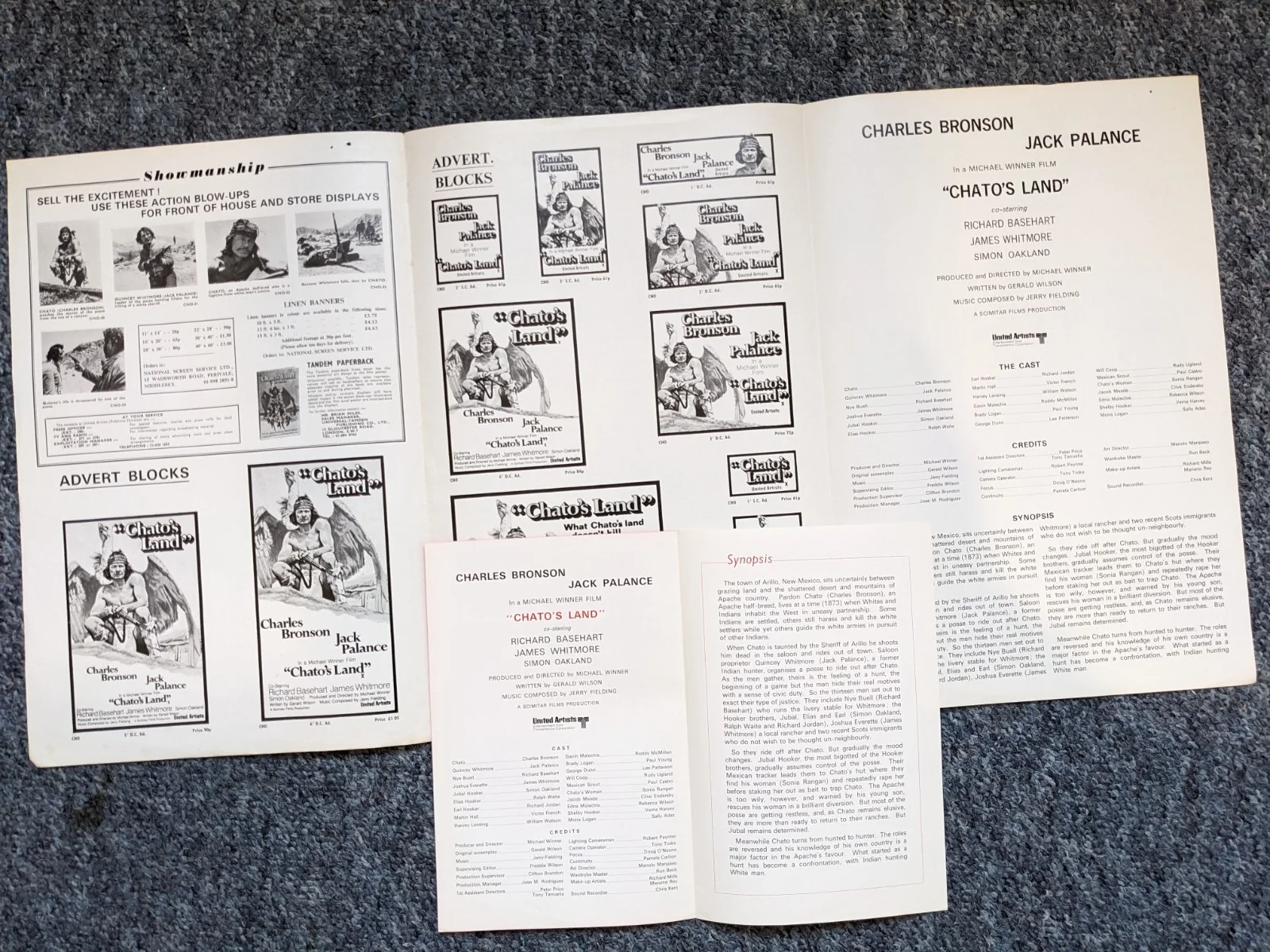 CHARLES BRONSON Publicity Bundle {Various}, image 3