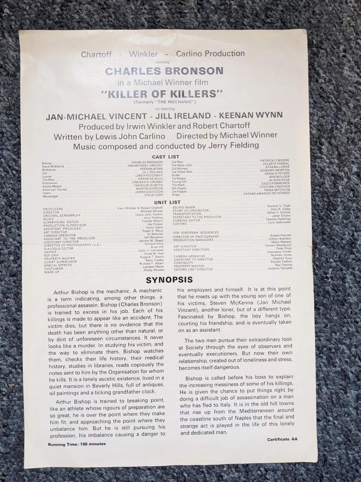 CHARLES BRONSON Publicity Bundle {Various}, image 4