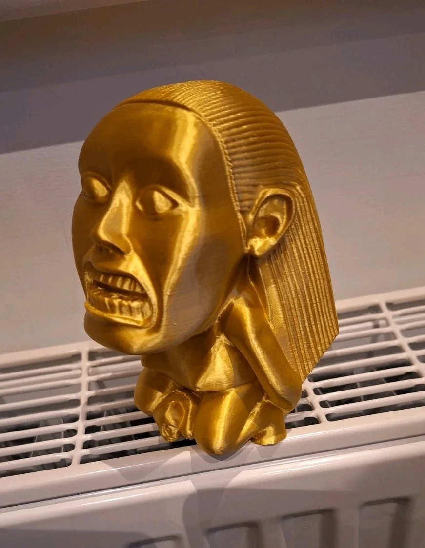 Indiana Jones Raiders of the Lost Ark Golden Idol Prop 3D Print Figure, изображение 3