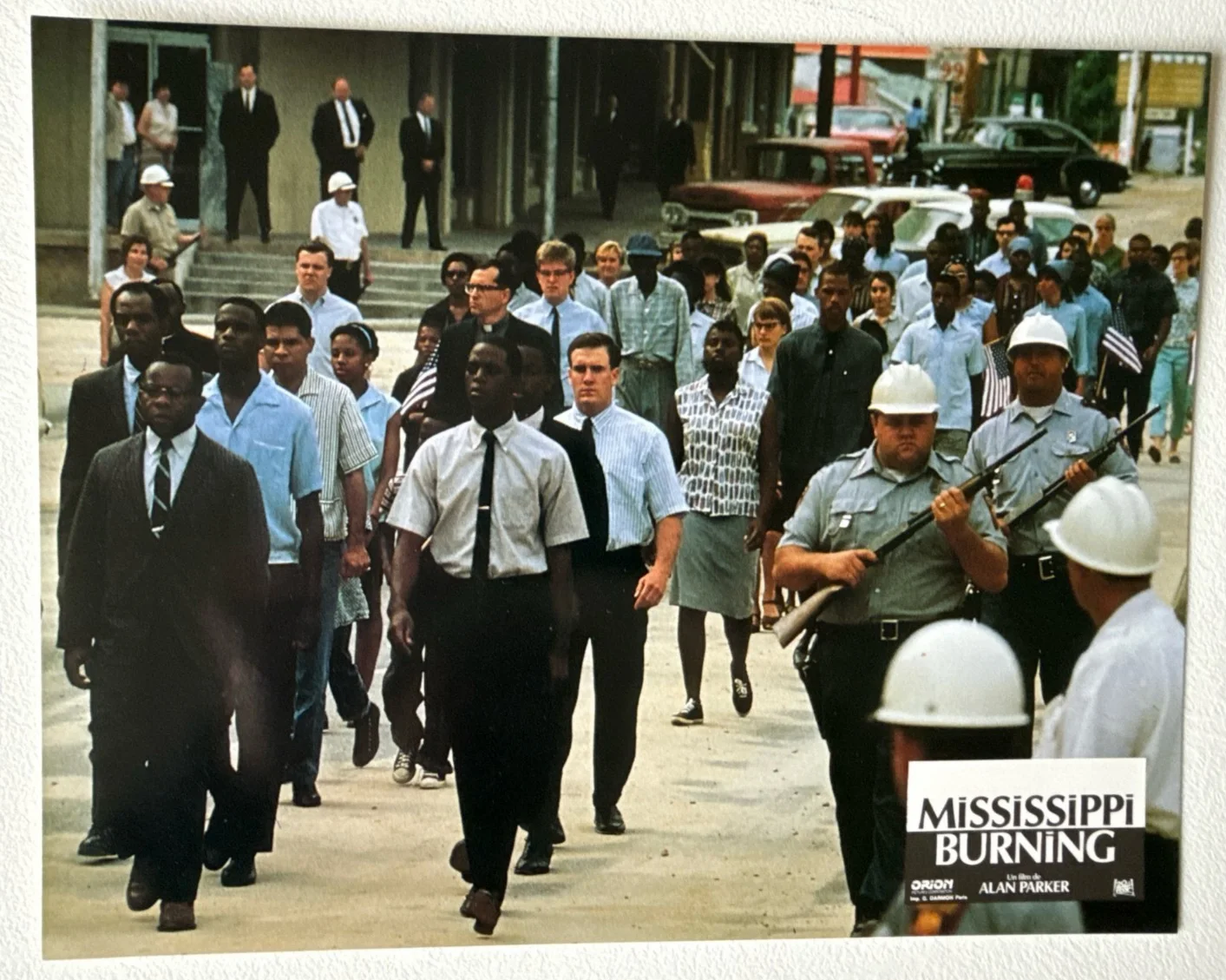 Mississippi Burning 1988 French Lobby Cards x7 + Envelope – Gene Hackman Dafoe, image 3