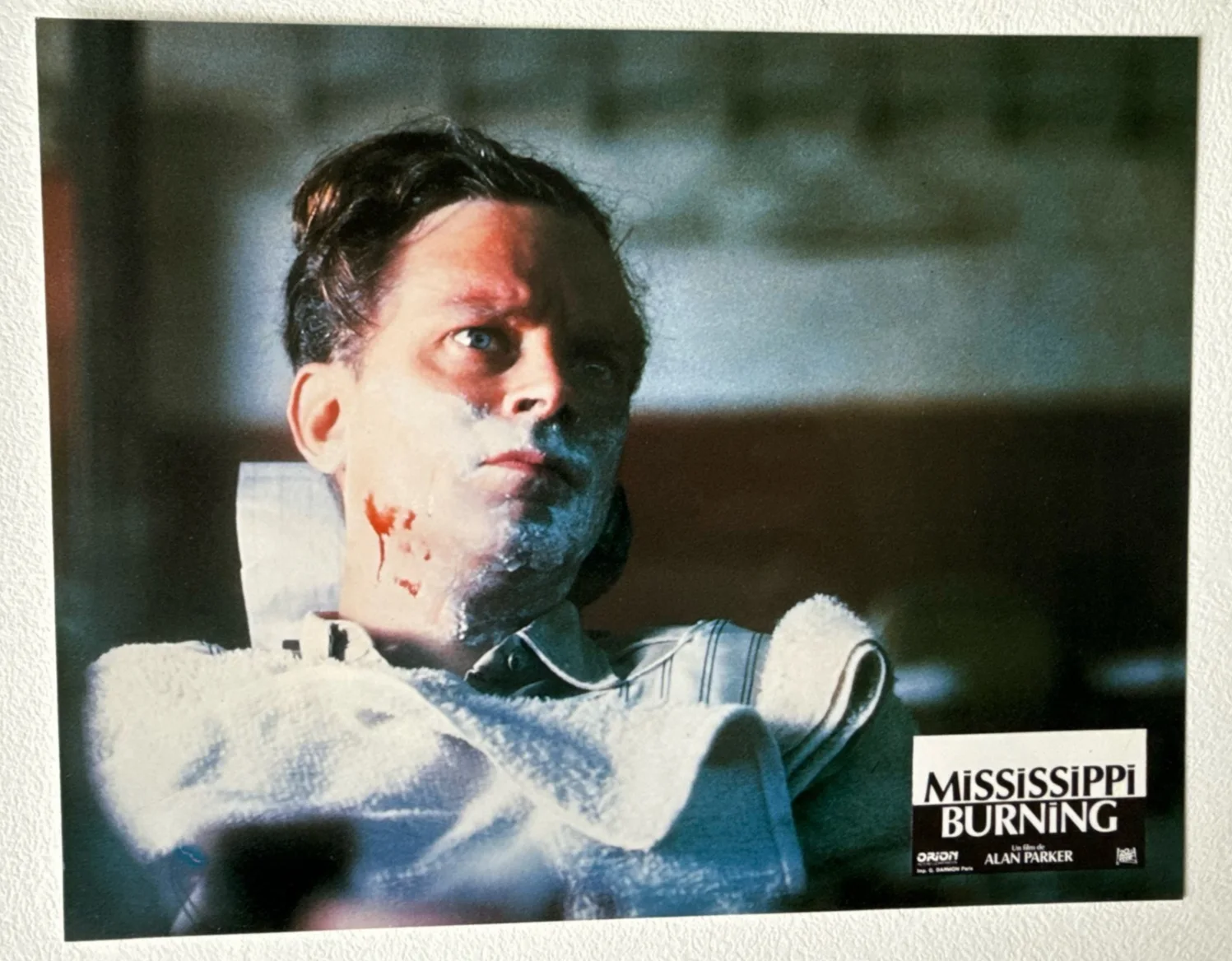 Mississippi Burning 1988 French Lobby Cards x7 + Envelope – Gene Hackman Dafoe, image 4