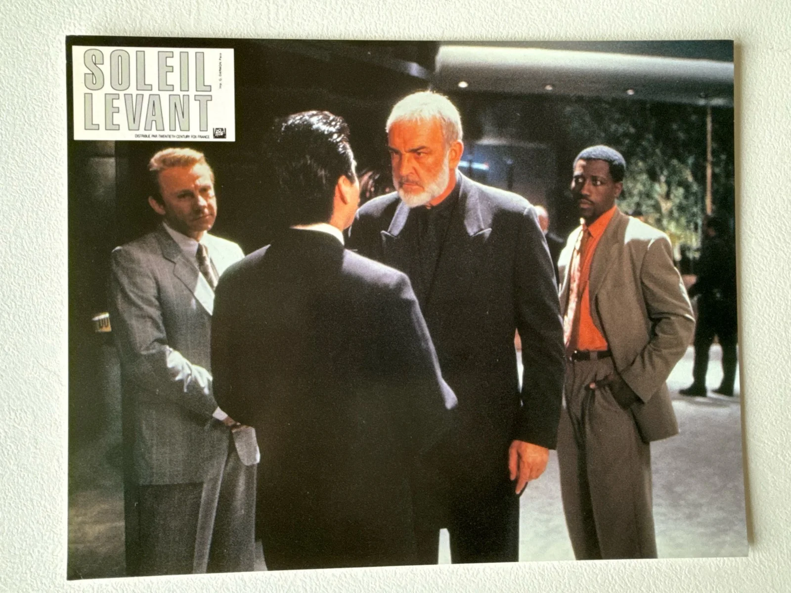 Rising Sun 1993 French Lobby Cards x12 + Envelope – Sean Connery Wesley Snipes, image 3