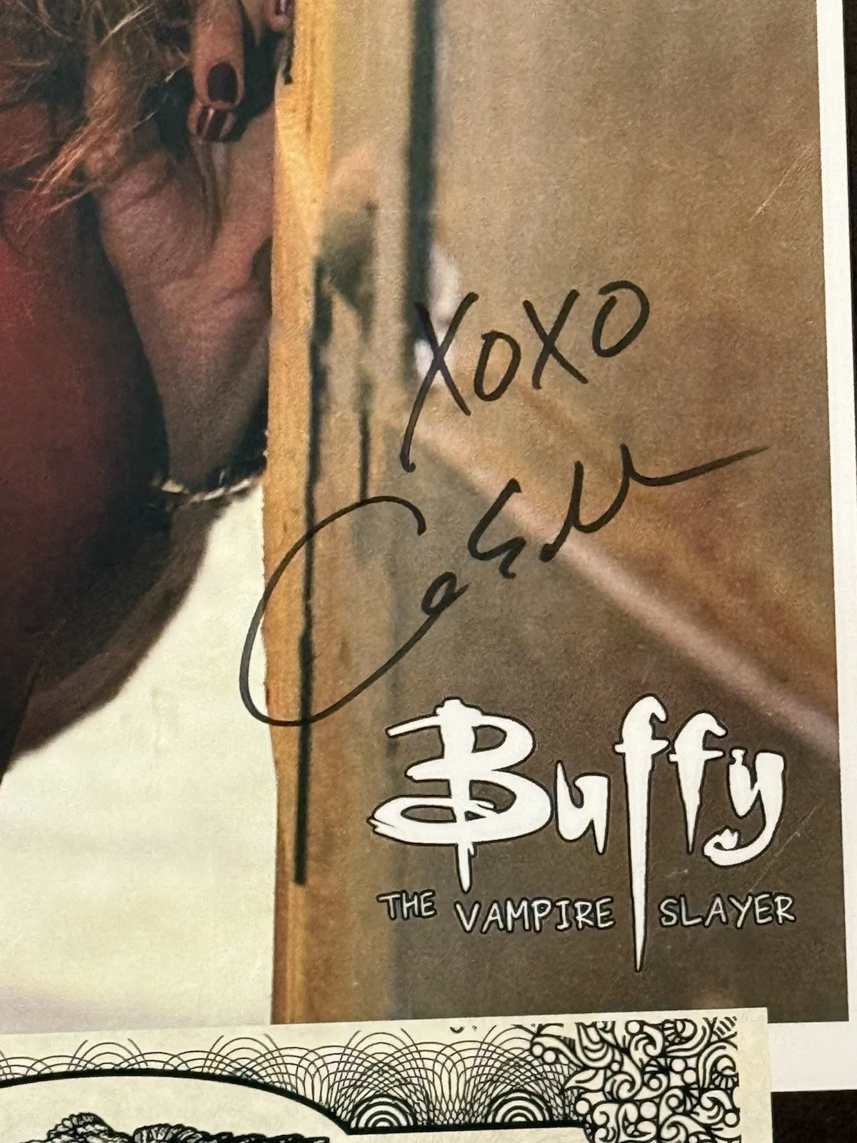 CLARE KRAMER SIGNED 11x17 PHOTO AUTOGRAPH BUFFY VAMPIRE SLAYER Steel City COA, изображение 2