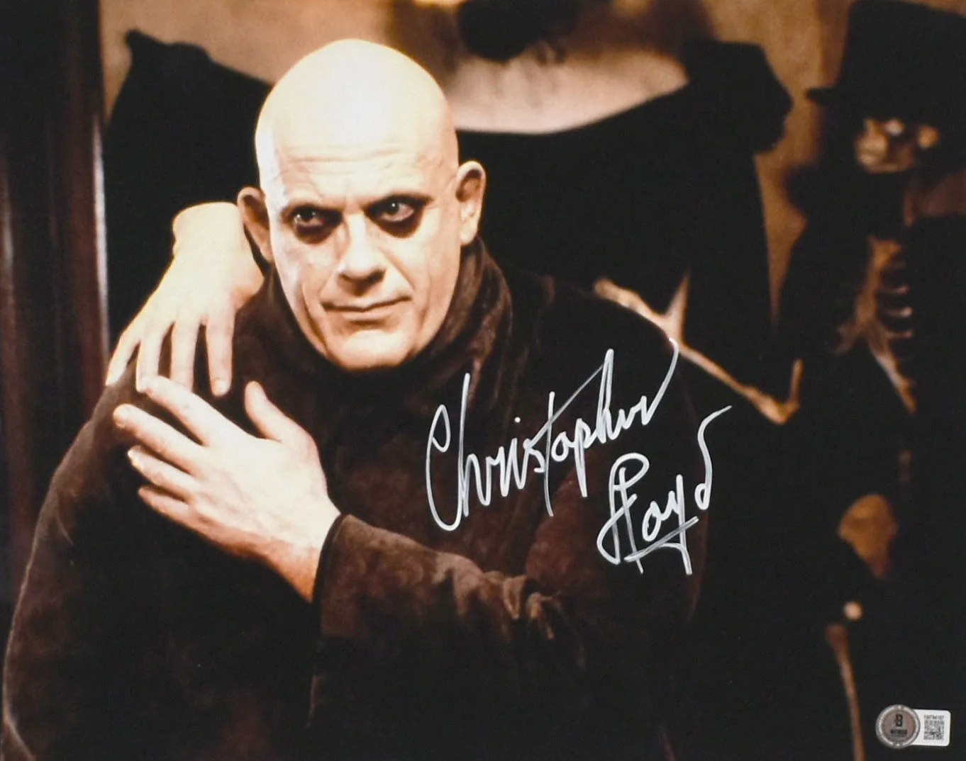 Christopher Lloyd — Christopher Lloyd Signed 11x14 Uncle Fester Photo - Beckett W Hologram *White #3