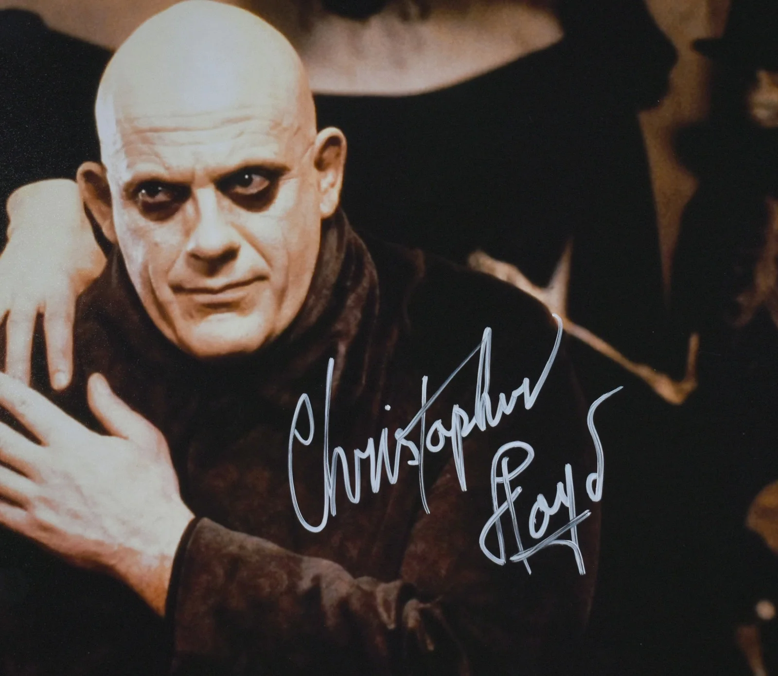 Christopher Lloyd — Christopher Lloyd Signed 11x14 Uncle Fester Photo - Beckett W Hologram *White #3, изображение 2