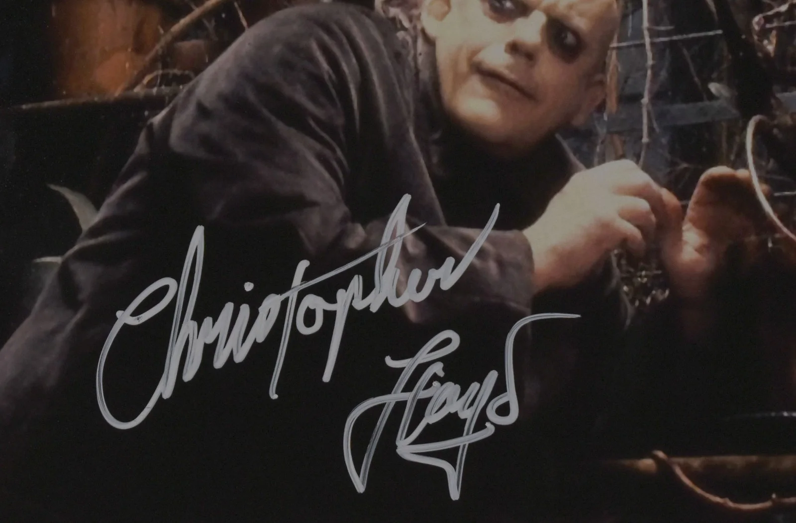 Christopher Lloyd — Christopher Lloyd Signed 11x14 Uncle Fester Photo - Beckett W Hologram *White #2, изображение 2