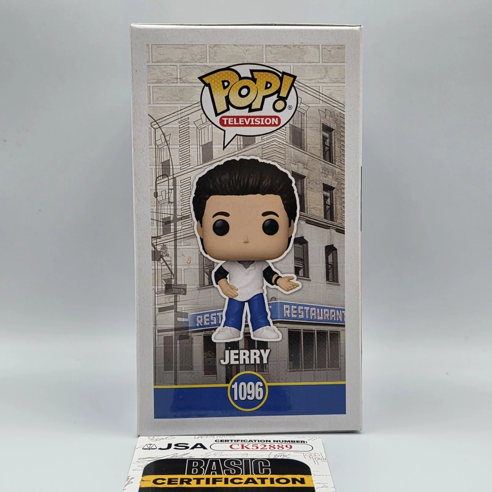 Jerry Seinfeld — Jerry Seinfeld Signed Autograph Funko Pop JSA Seinfeld TV Show, изображение 4