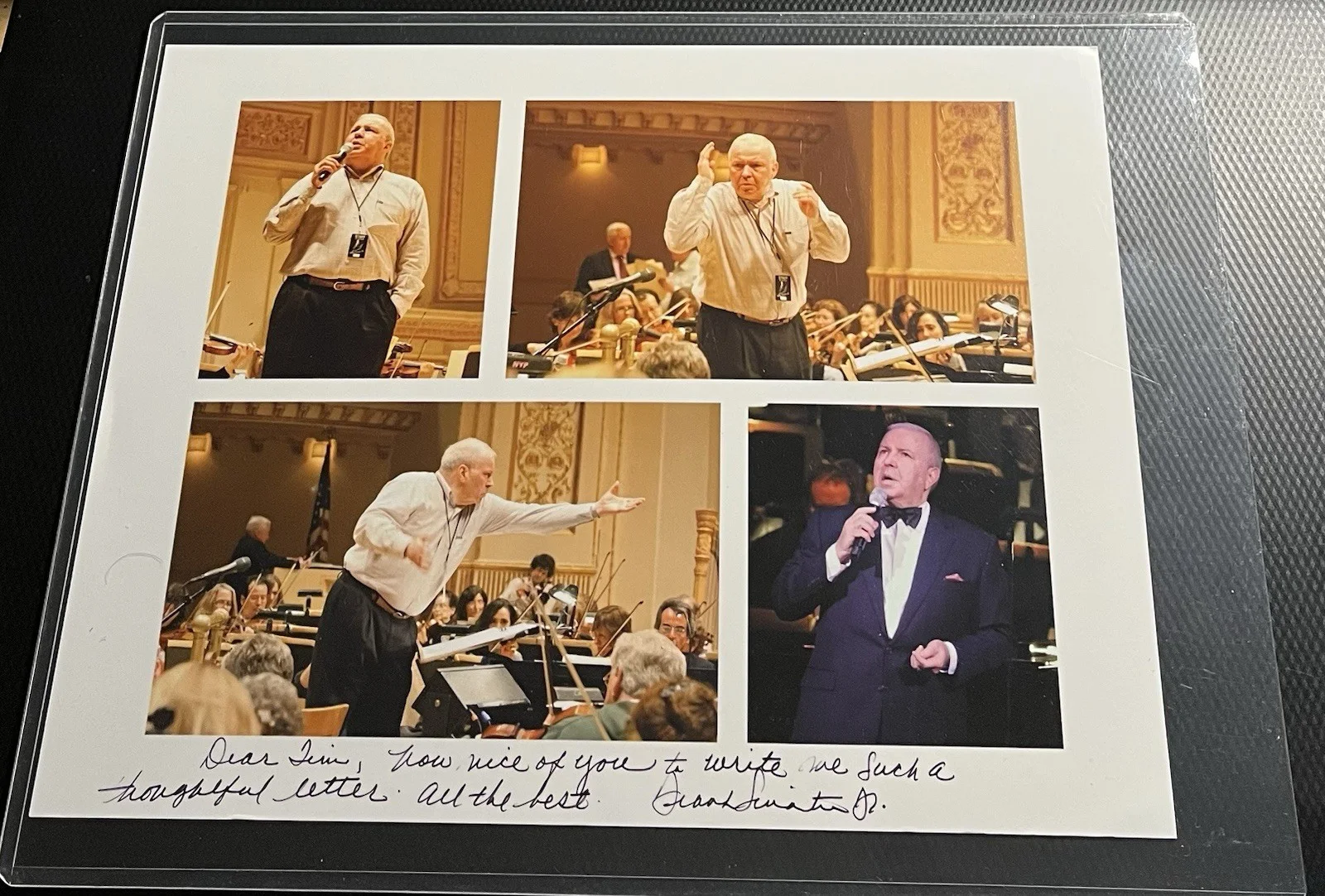 Frank Sinatra Jr — Frank Sinatra Jr. Signed 8.5x11 Photo Autograph w/ COA & Top Loader, image 2