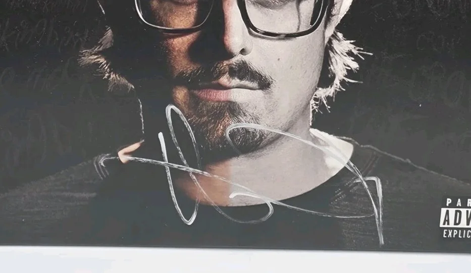Hardy Country Music Star Signed The Mockingbird & The Crow Vinyl BAS BECKETT, изображение 2