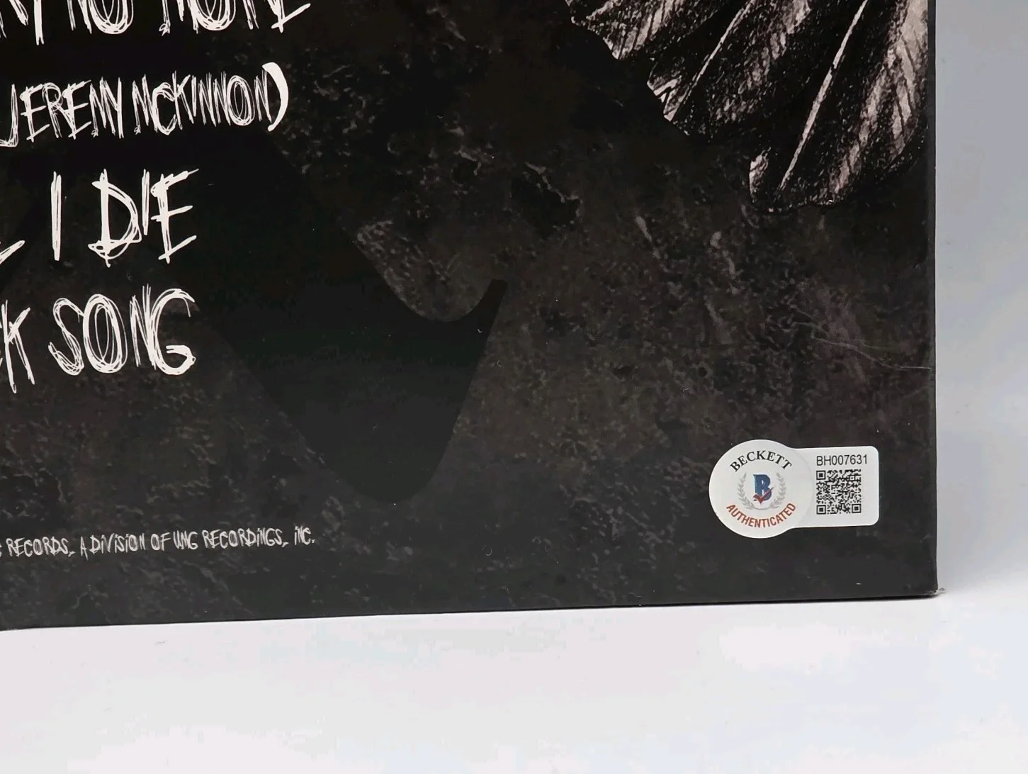 Hardy Country Music Star Signed The Mockingbird & The Crow Vinyl BAS BECKETT, изображение 3