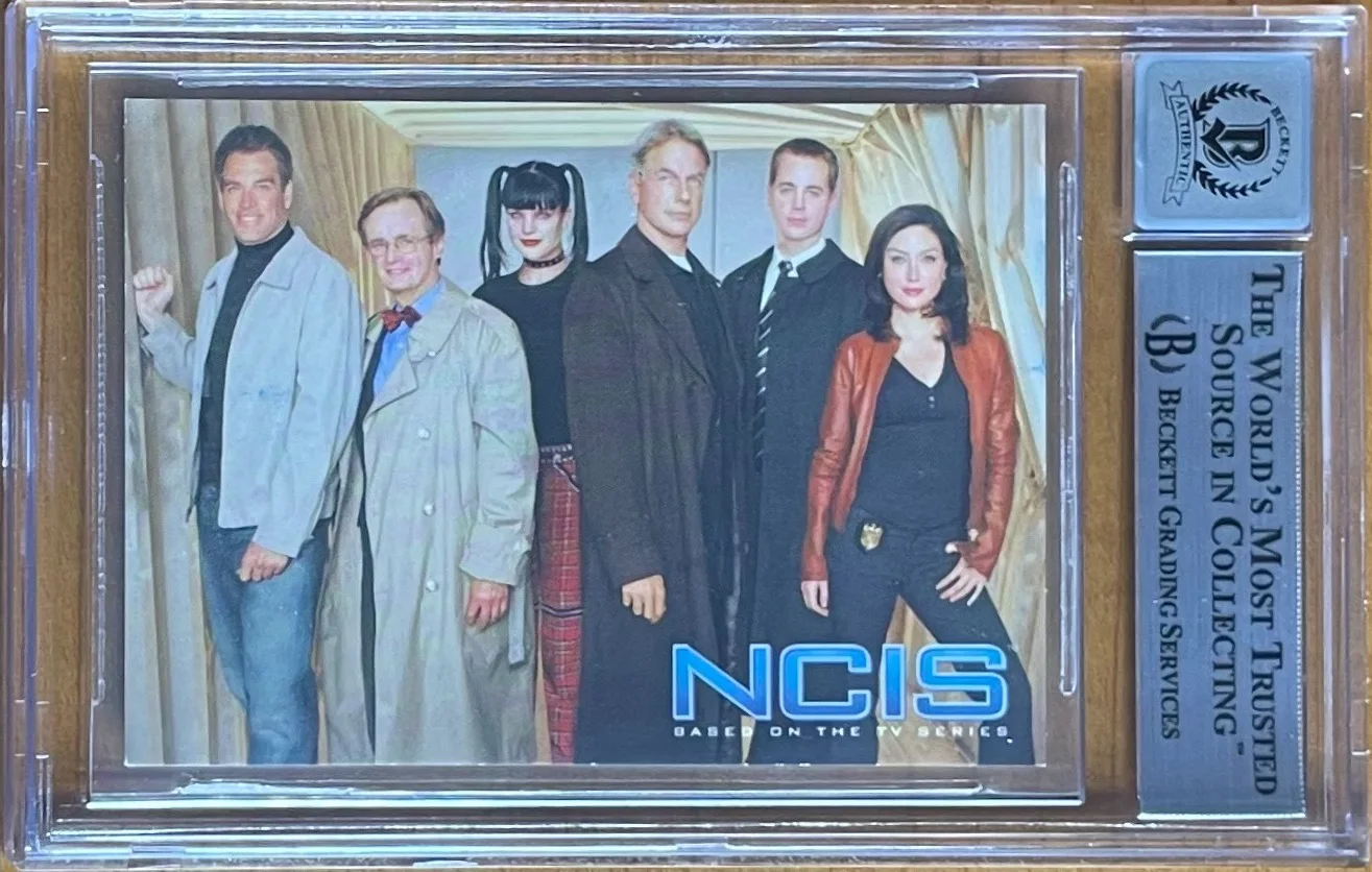 MARK HARMON — MARK HARMON SIGNED 2012 NCIS PROMOS #P1 BAS BGS AUTOGRAPH AUTO 10 VERY RARE B, изображение 2