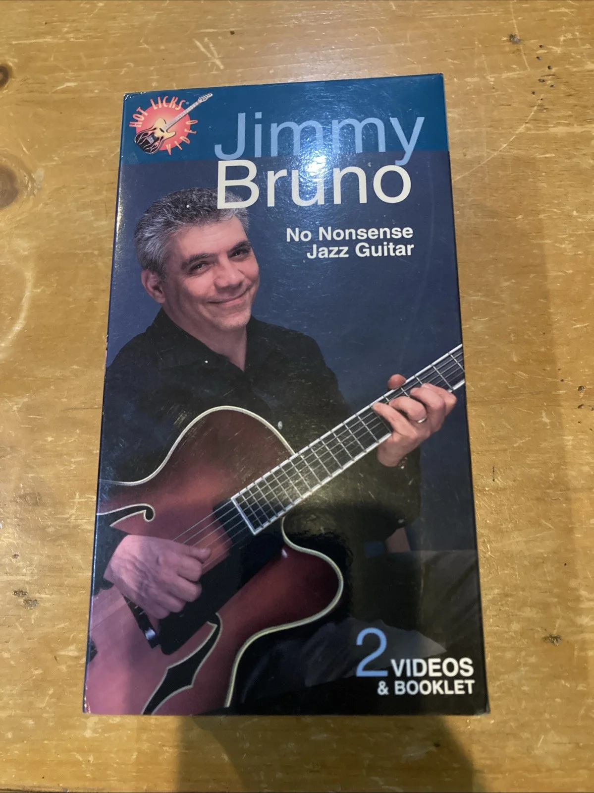Signed VHS - Jimmy Bruno No Nonsense Jazz Guitar, image 2