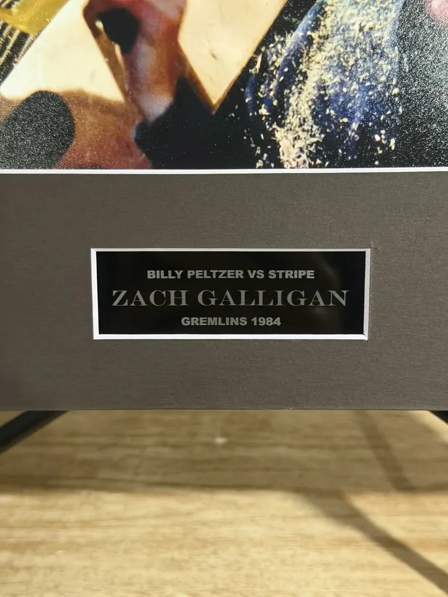 Zach Galligan — Zach Galligan Signed Gremlins 8x10 Photo, image 3