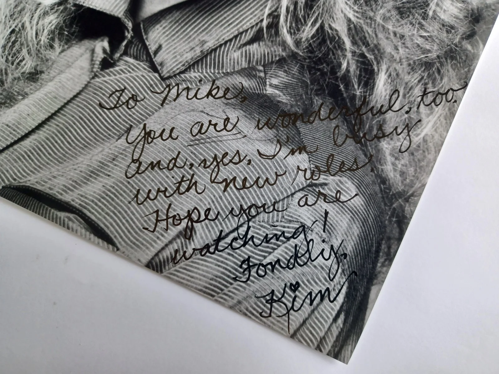 Kim Simons Signed 8x10 Photo - Actress, изображение 2