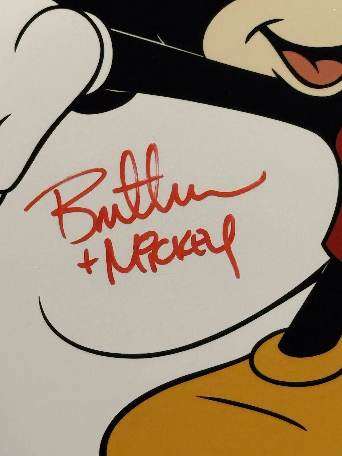 Bret Iwan SIGNED 8x10 Disney The Mickey Mouse Voice Actor Steel City COA Auto, изображение 3