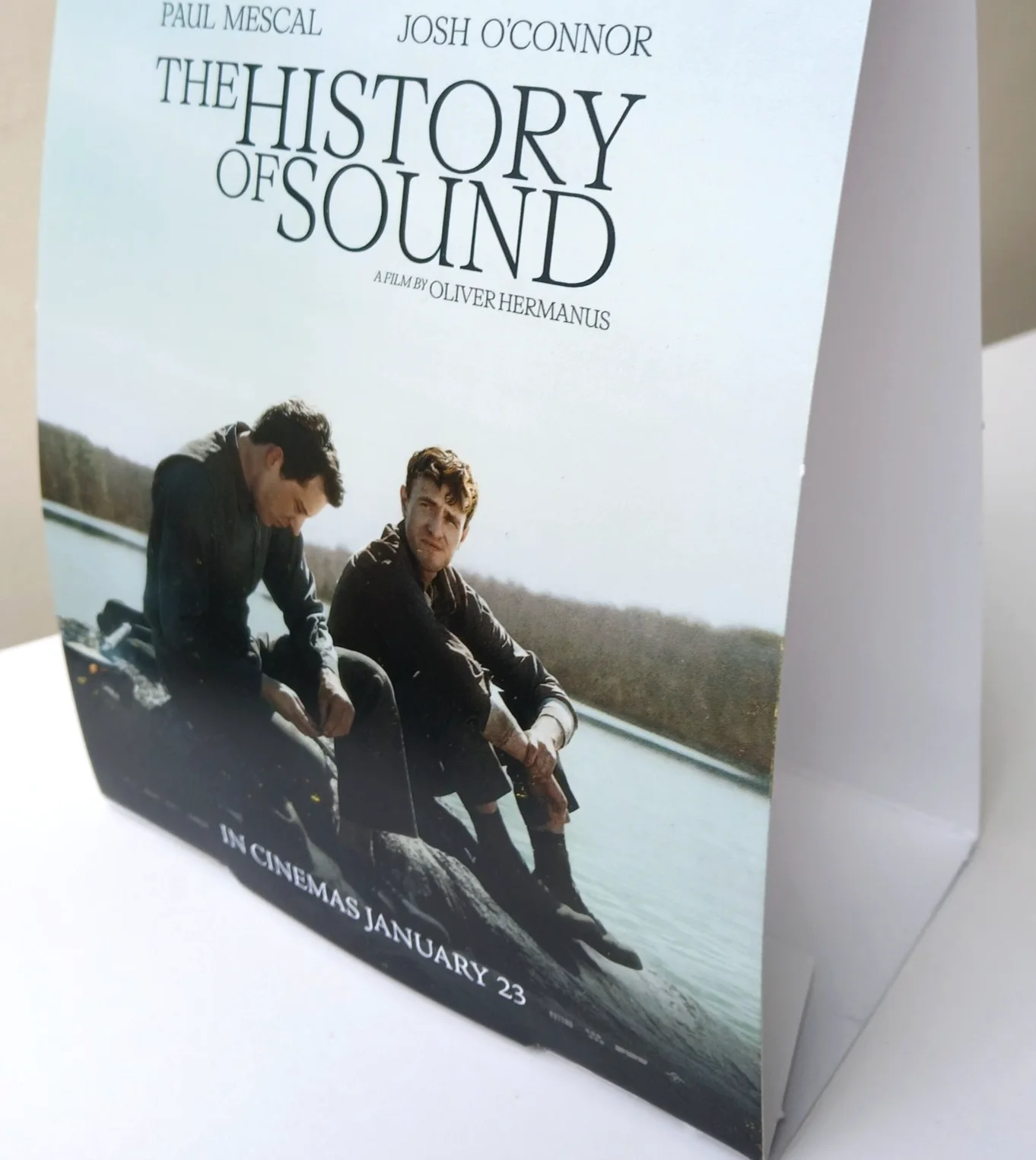 The History of Sound Film Movie Card Display 21 x 15cm Paul Mescal Josh O'Connor, изображение 2