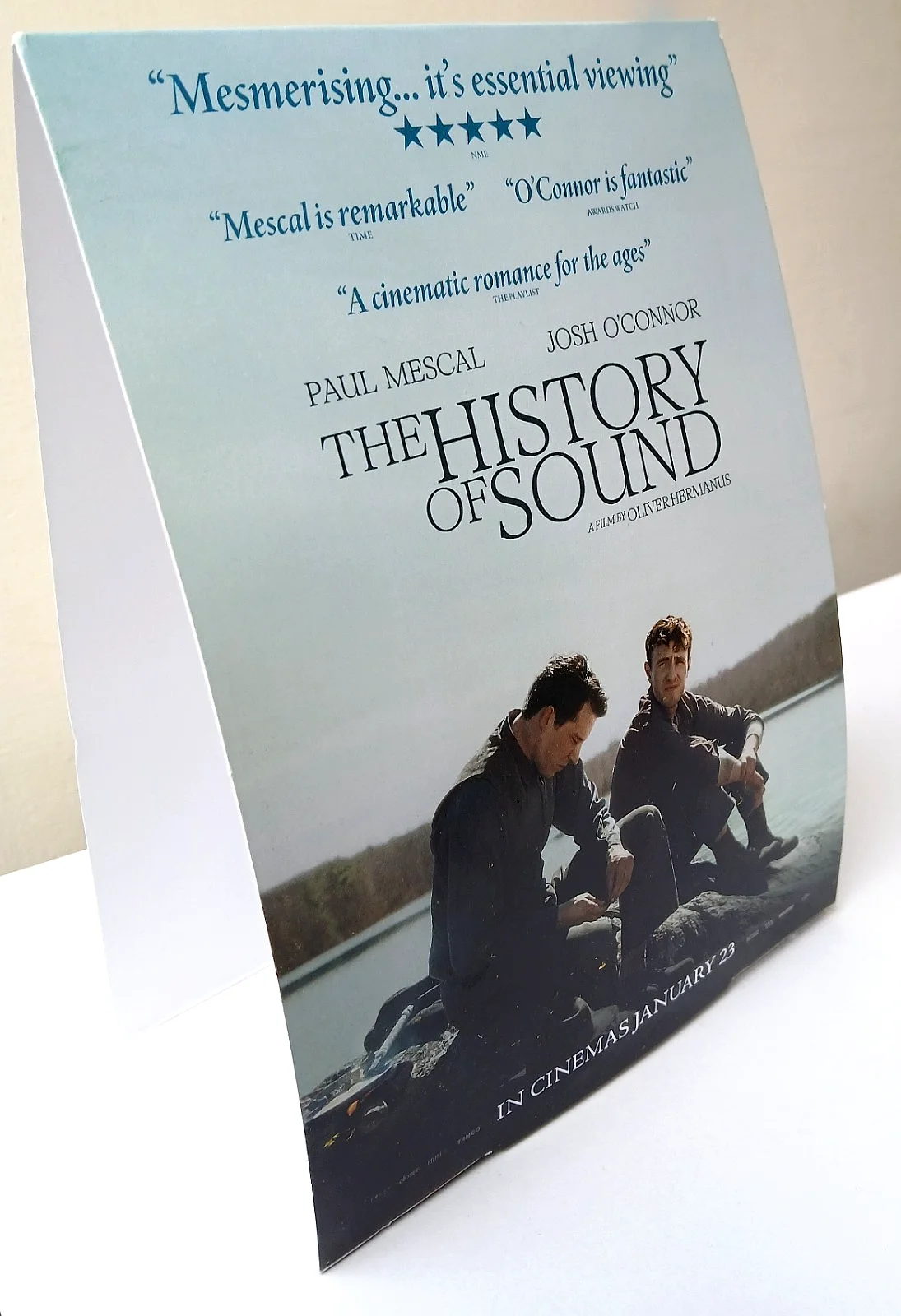 The History of Sound Film Movie Card Display 21 x 15cm Paul Mescal Josh O'Connor, изображение 3