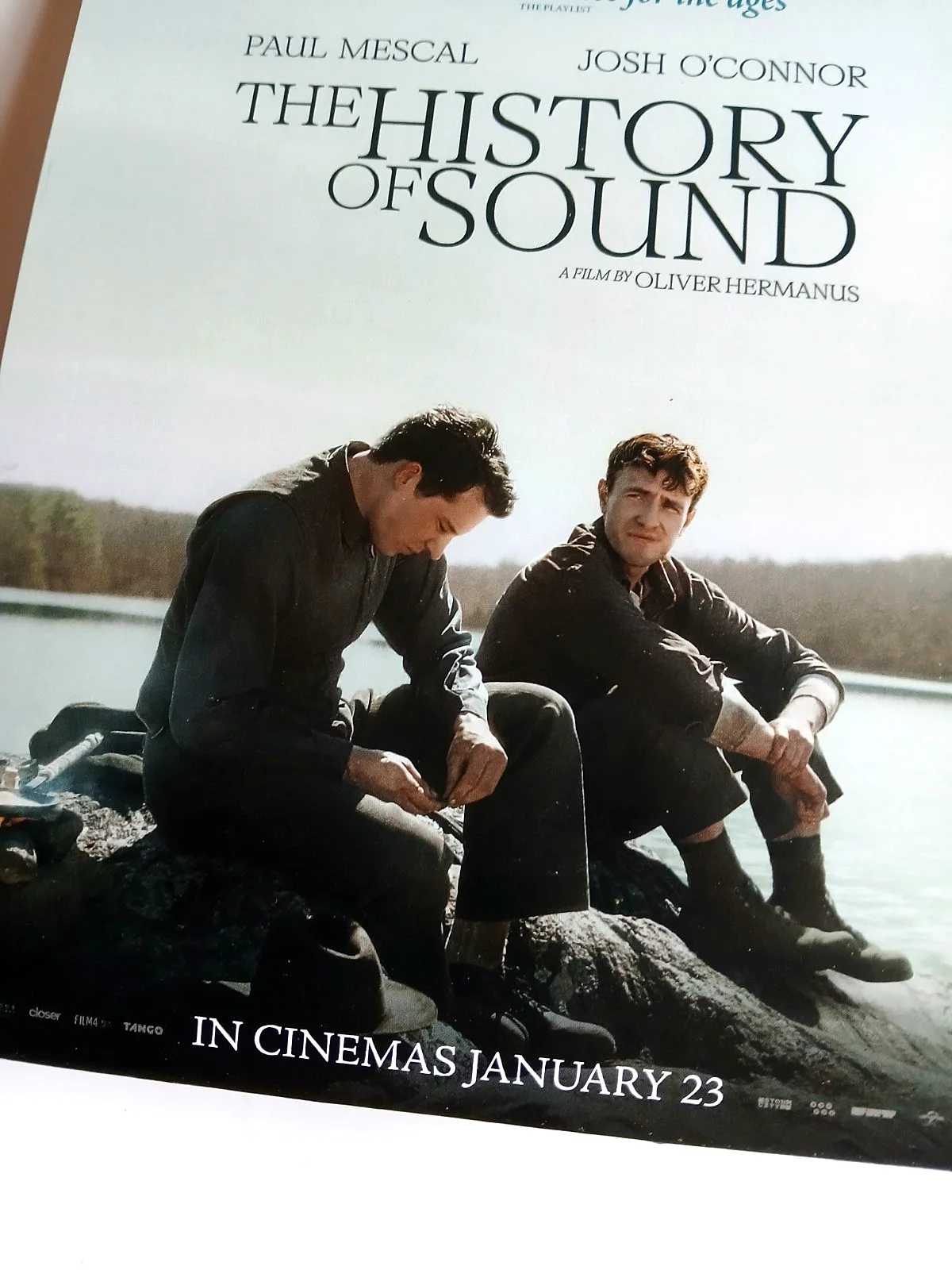 The History of Sound Film Movie Card Display 21 x 15cm Paul Mescal Josh O'Connor, изображение 5