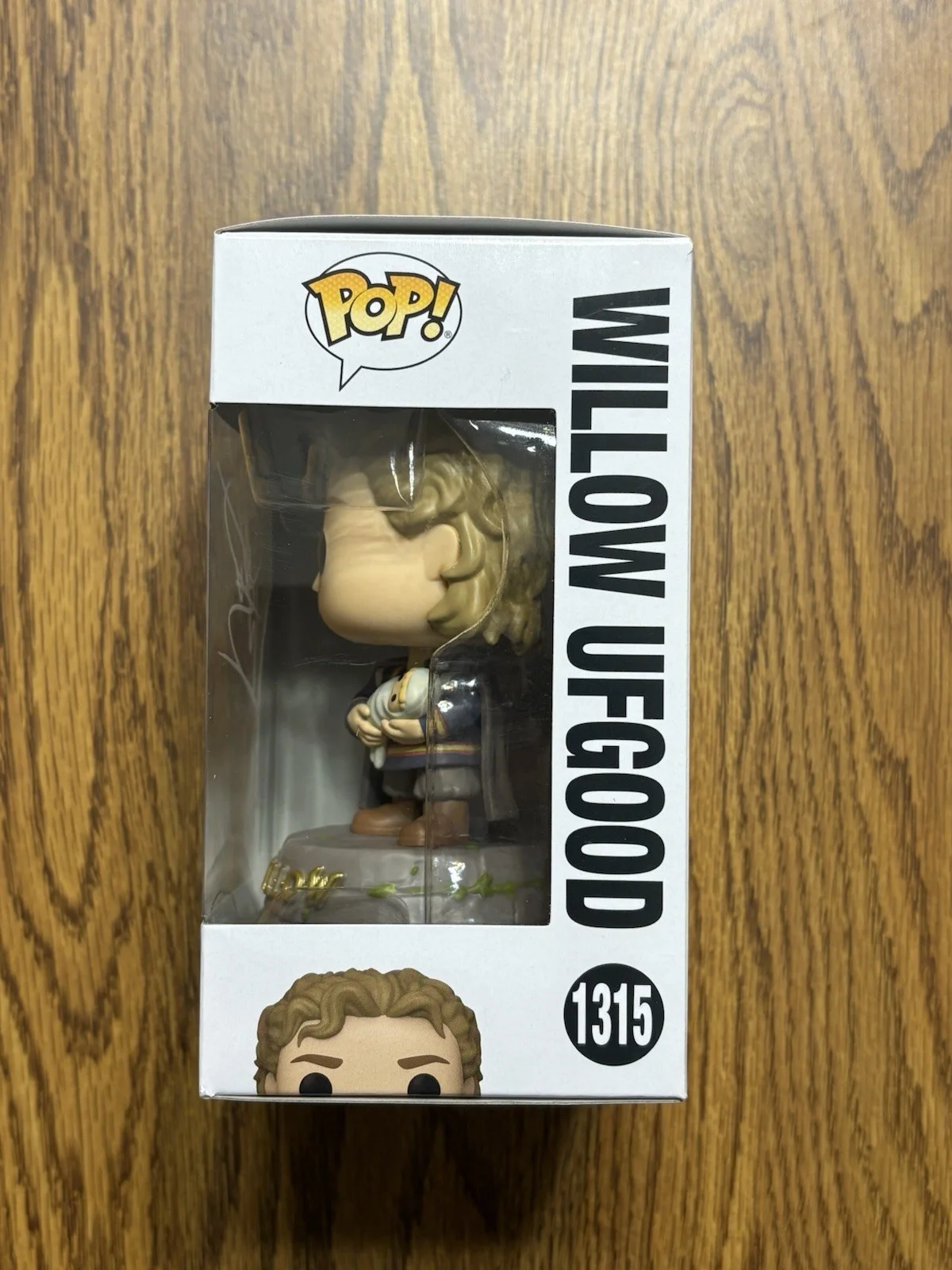 Warwick Davis — Warwick Davis Signed Funko Willow Ufgood Autograph + COA, image 3