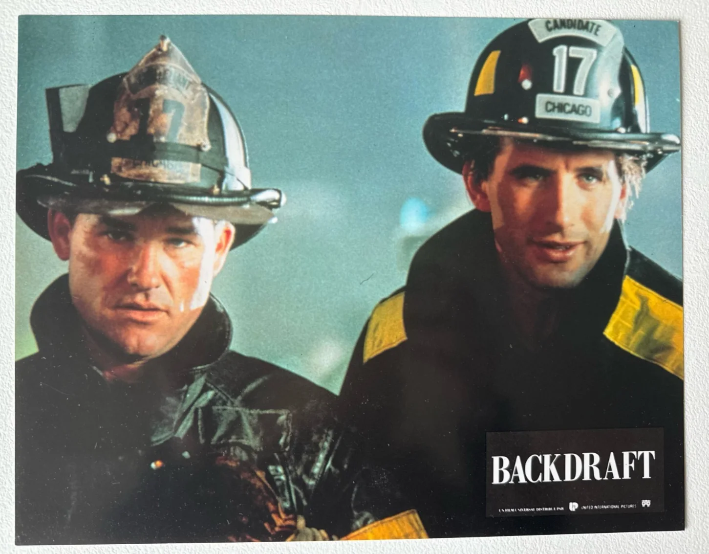Backdraft 1991 French Lobby Cards x11 + Envelope – De Niro Russell Baldwin, изображение 2