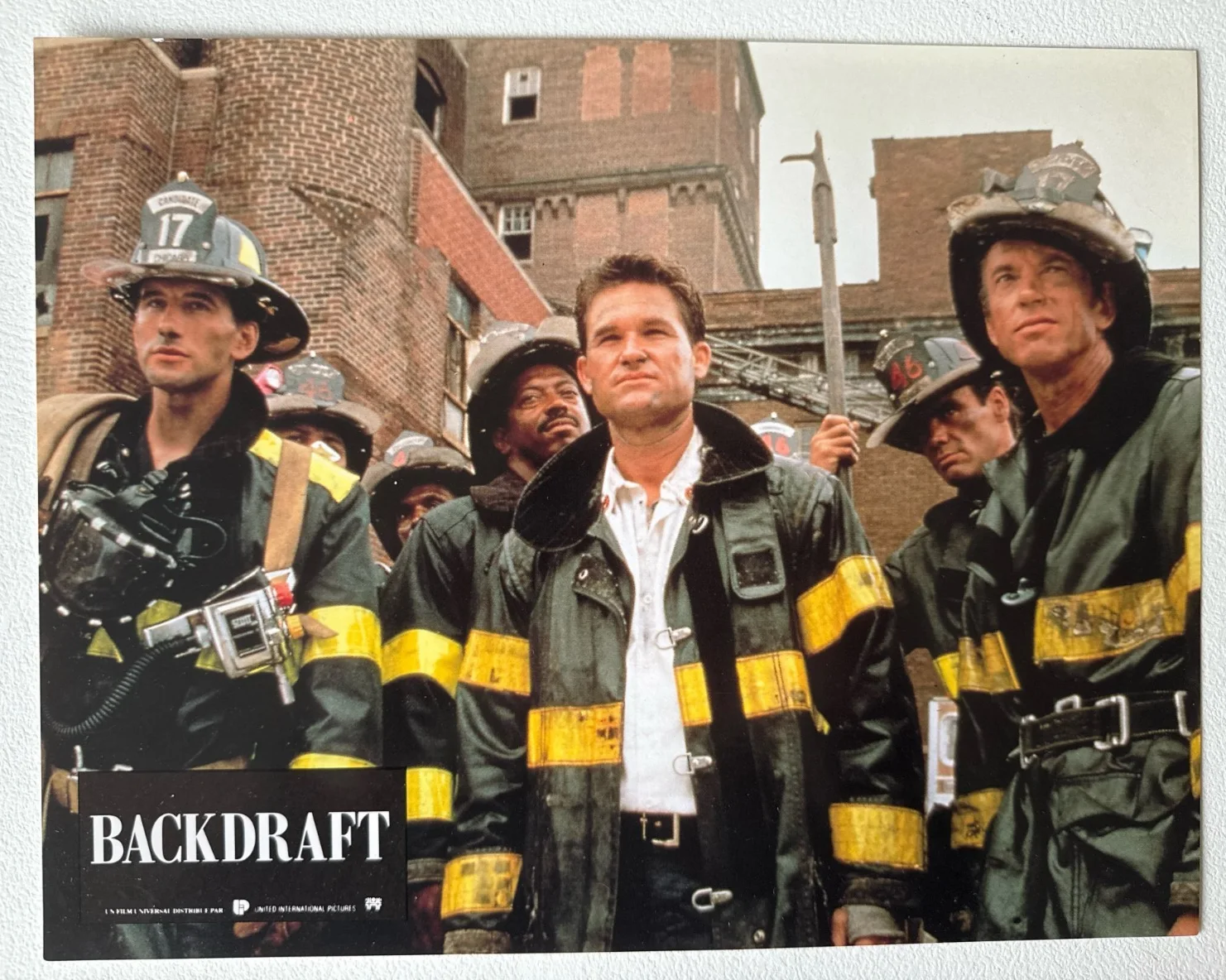 Backdraft 1991 French Lobby Cards x11 + Envelope – De Niro Russell Baldwin, изображение 3