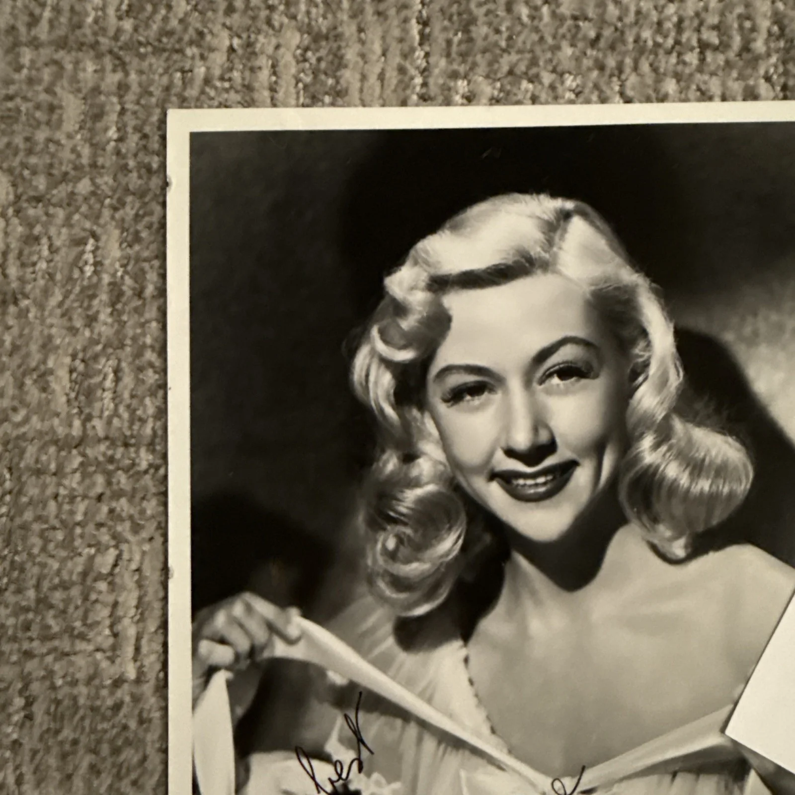 Gloria Grahame 8x10 Hand Signed Autograph COA Violet It’s A Wonderful Life, image 4