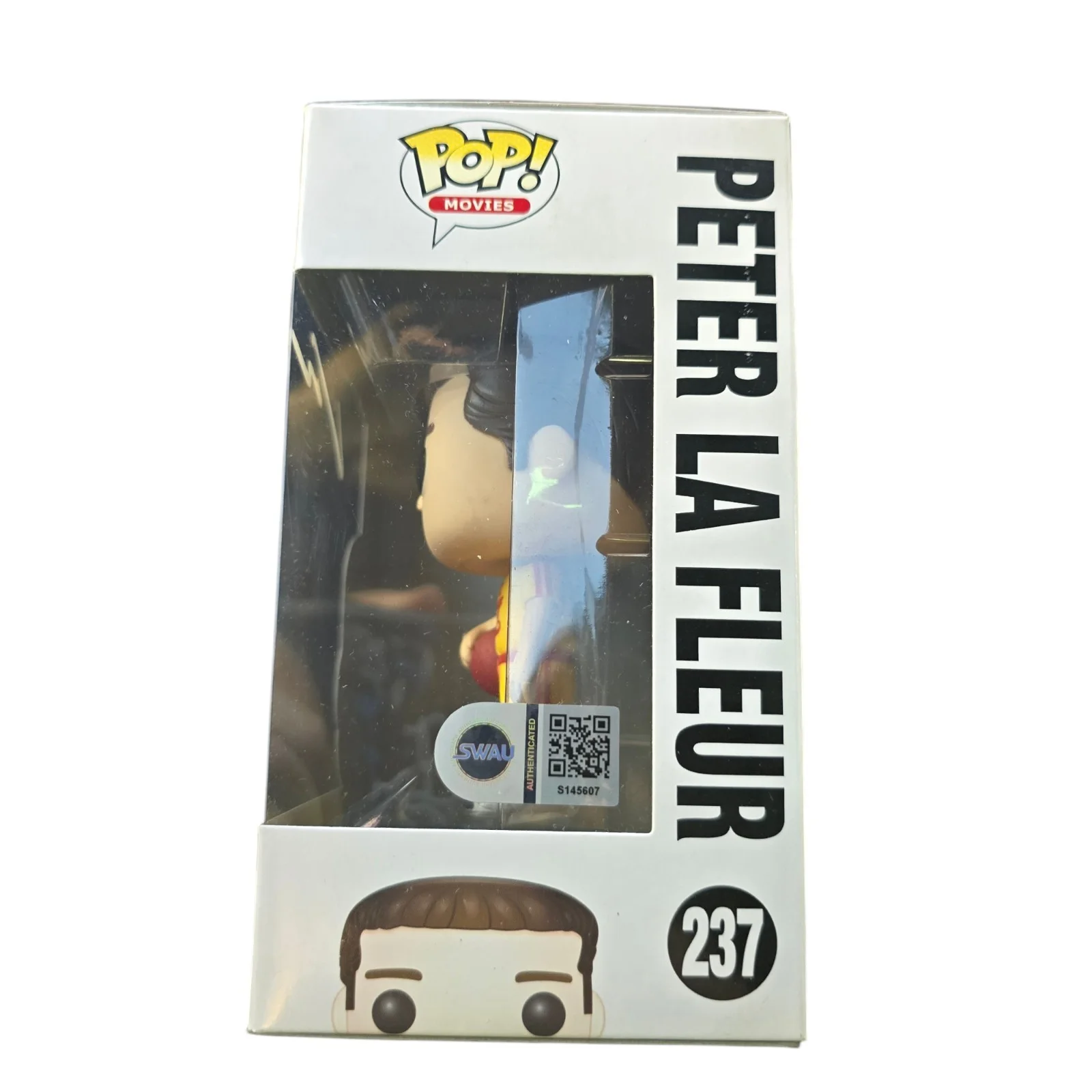 Vince Vaughn — Vince Vaughn Signed Peter La Fleur Funko 327 Dodgeball SWAU Authenticated RARE, image 2