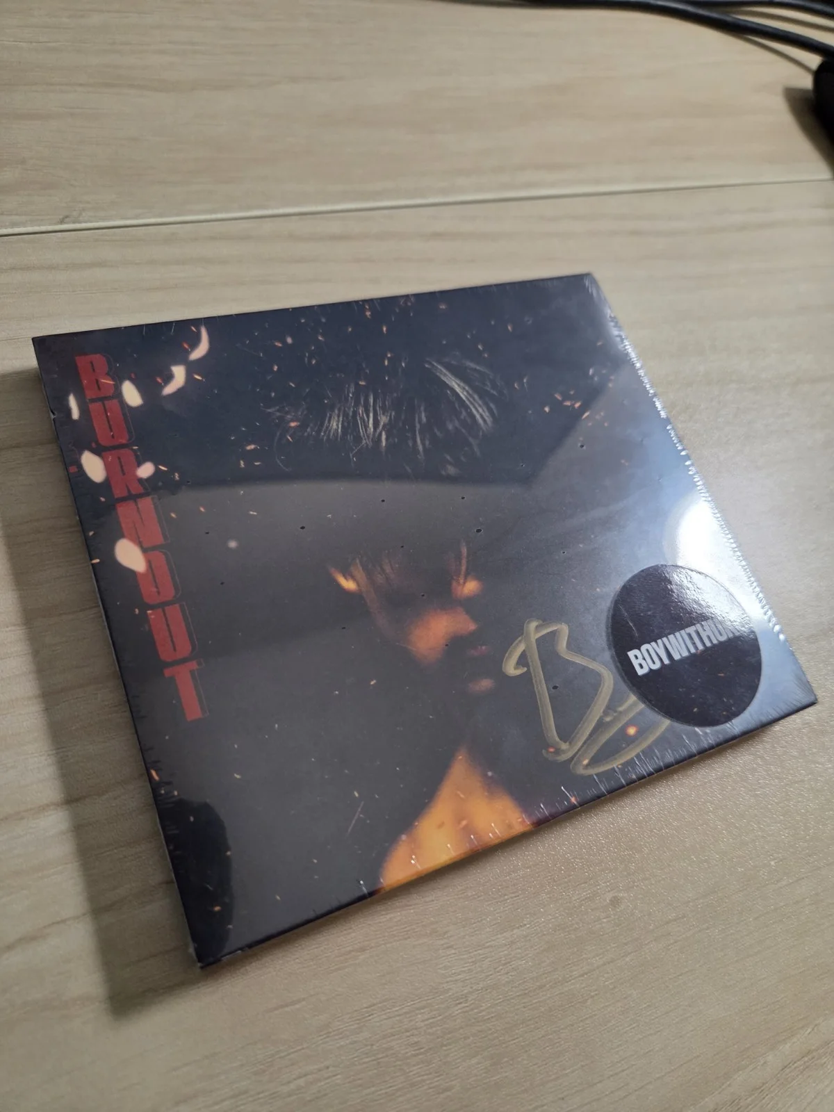 BoyWithUke Burnout CD Limited Sale 2024 Artist Signature Variant New & Sealed, изображение 2