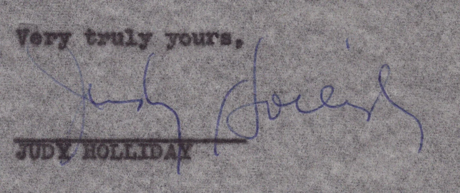 Judy Holliday — JUDY HOLLIDAY - CONTRACT SIGNED 07/20/1960, image 2