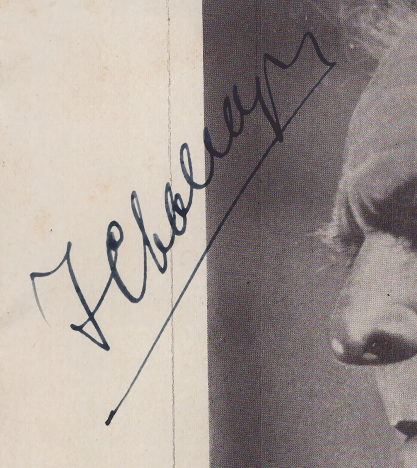 Feodor Ivanovich Chaliapin — FEODOR IVANOVICH CHALIAPIN - PROGRAM SIGNED, image 2