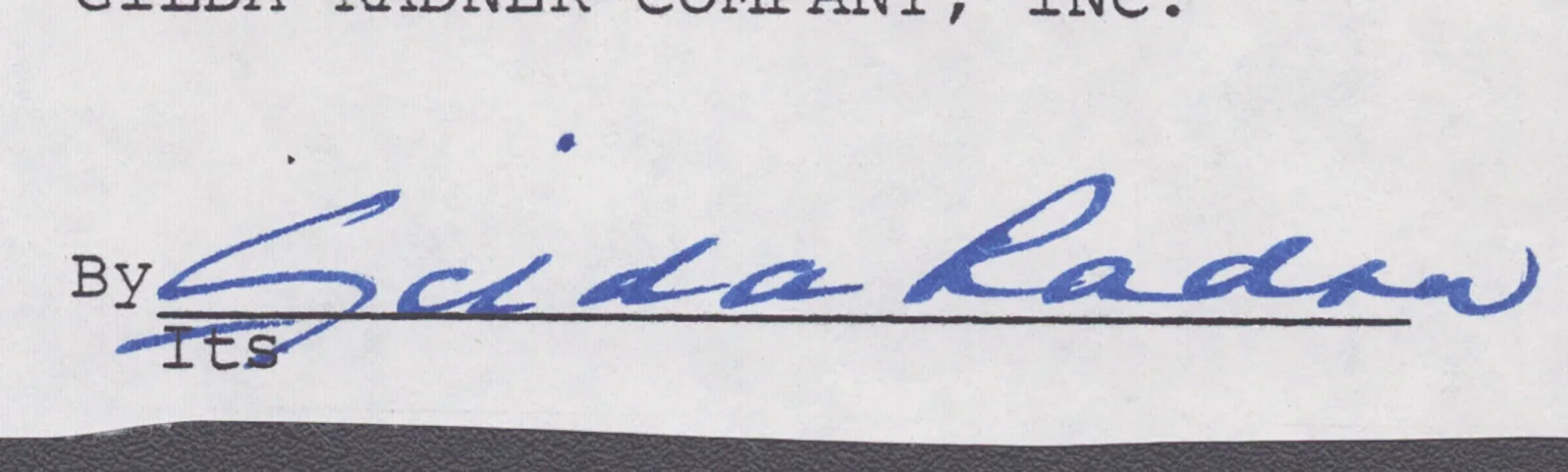 Gilda Radner — GILDA RADNER - CONTRACT SIGNED 08/06/1982, image 4