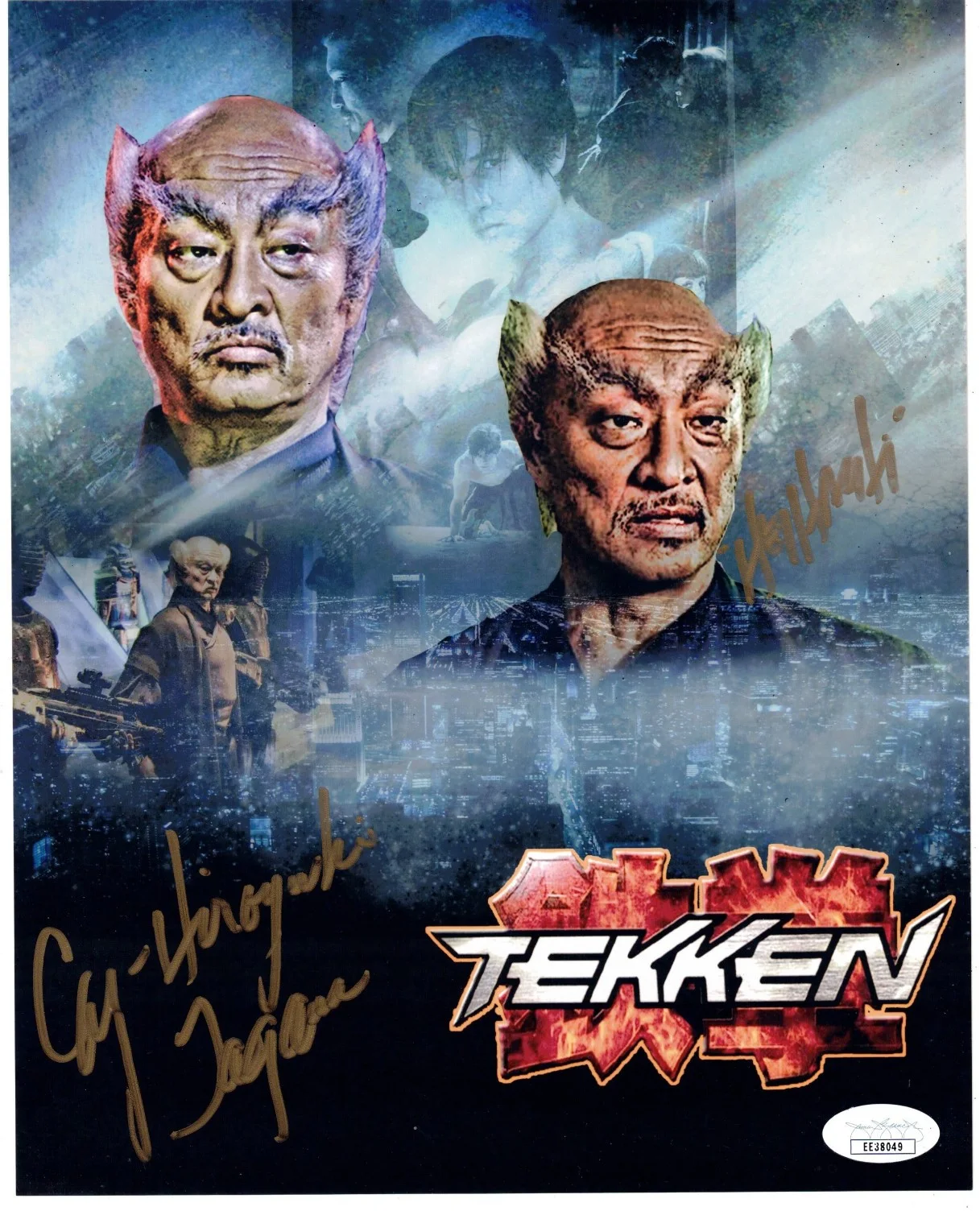 Cary-Hiroyuki Tagawa Signed 8x10 Photo Autograph, Tekken, Heihachi, JSA COA, image 2
