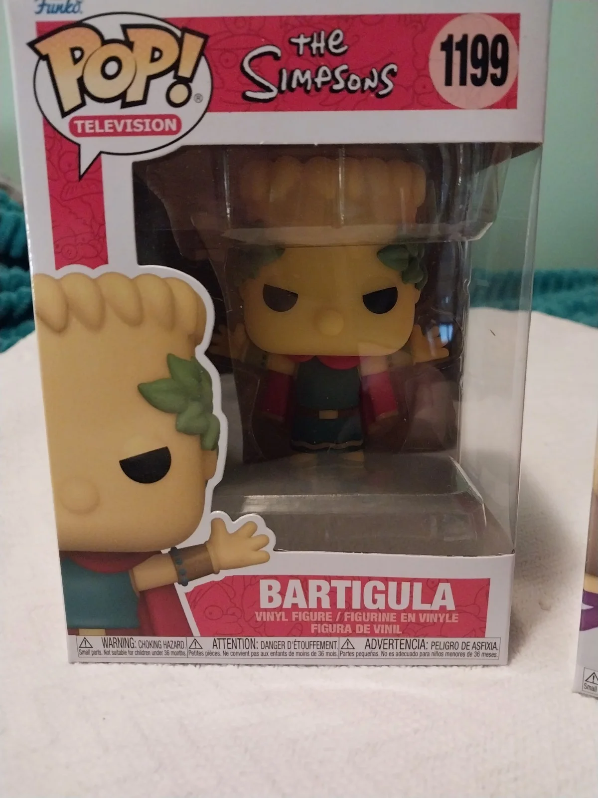 See Box — Funko POP TV Simpsons Bartigula & Obeseus In Original Shippers, image 2