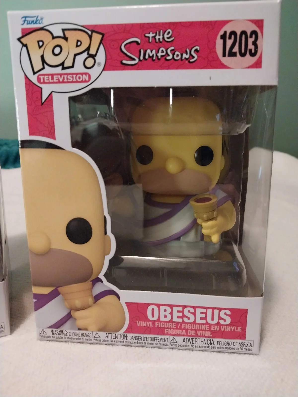 See Box — Funko POP TV Simpsons Bartigula & Obeseus In Original Shippers, image 3