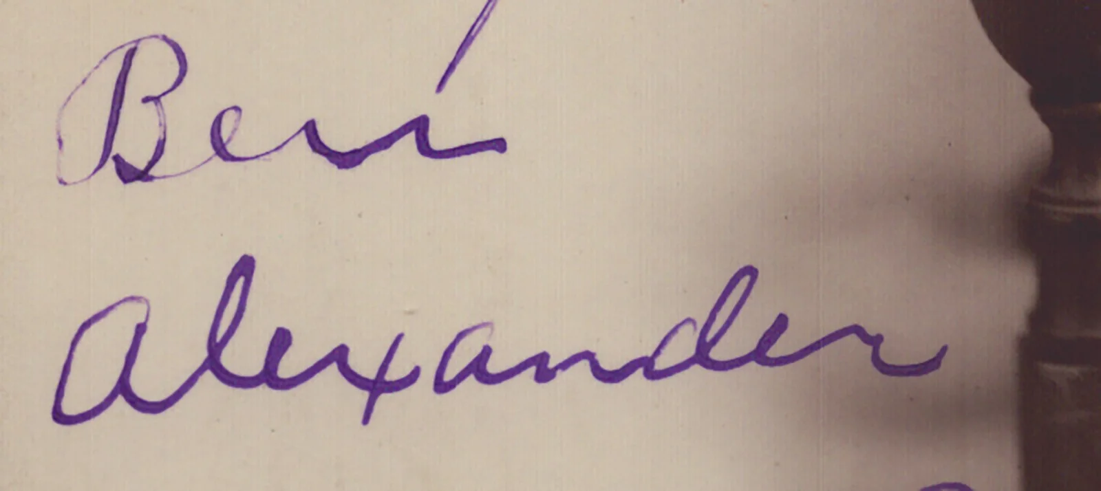 Ben Alexander — BEN ALEXANDER - INSCRIBED PHOTOGRAPH SIGNED, image 2