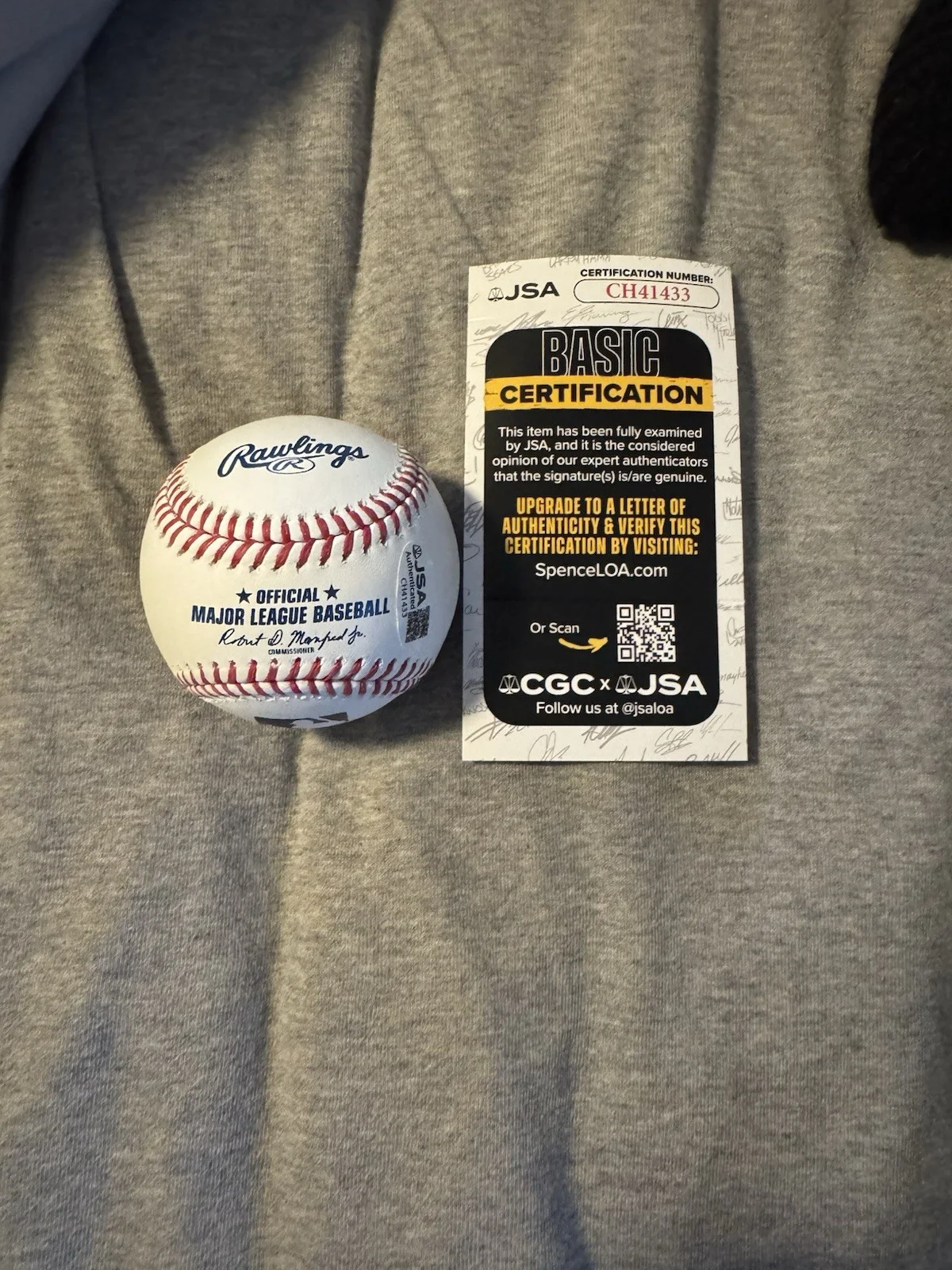 John Mulaney — John Mulaney SIGNED AUTOGRAPHED MLB Baseball JSA COA Comedian Actor, image 2