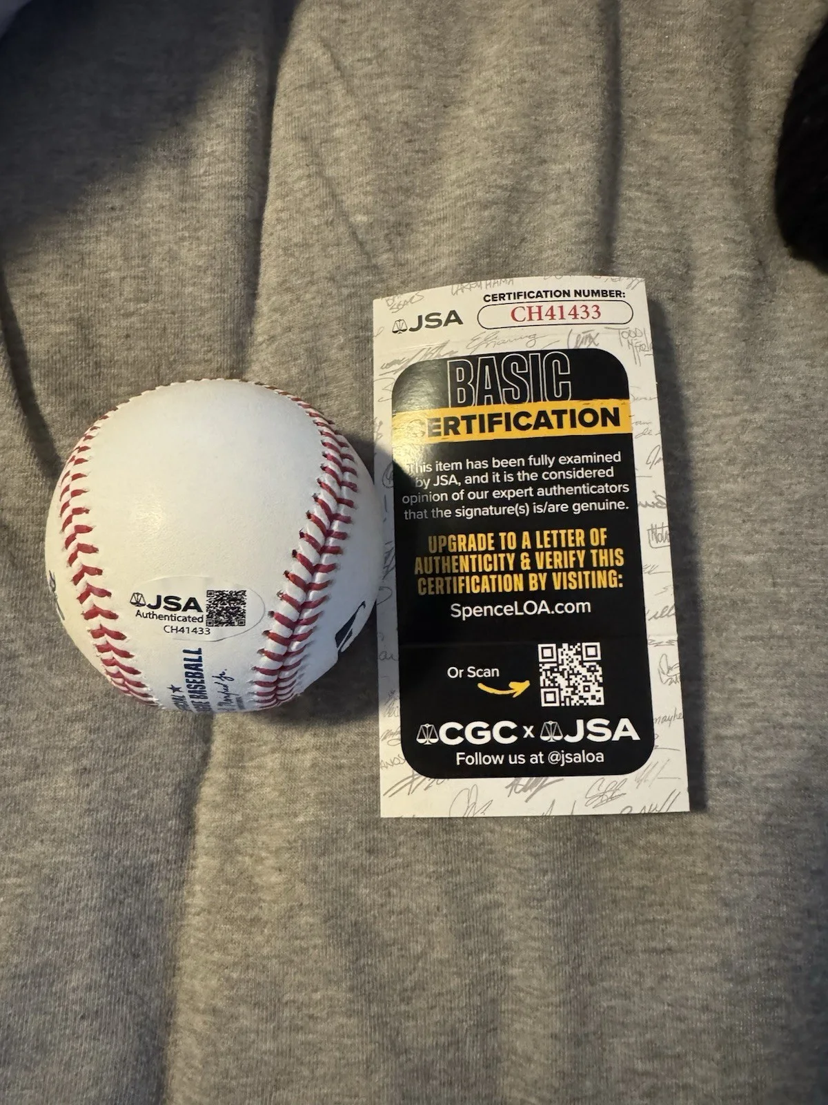 John Mulaney — John Mulaney SIGNED AUTOGRAPHED MLB Baseball JSA COA Comedian Actor, image 3