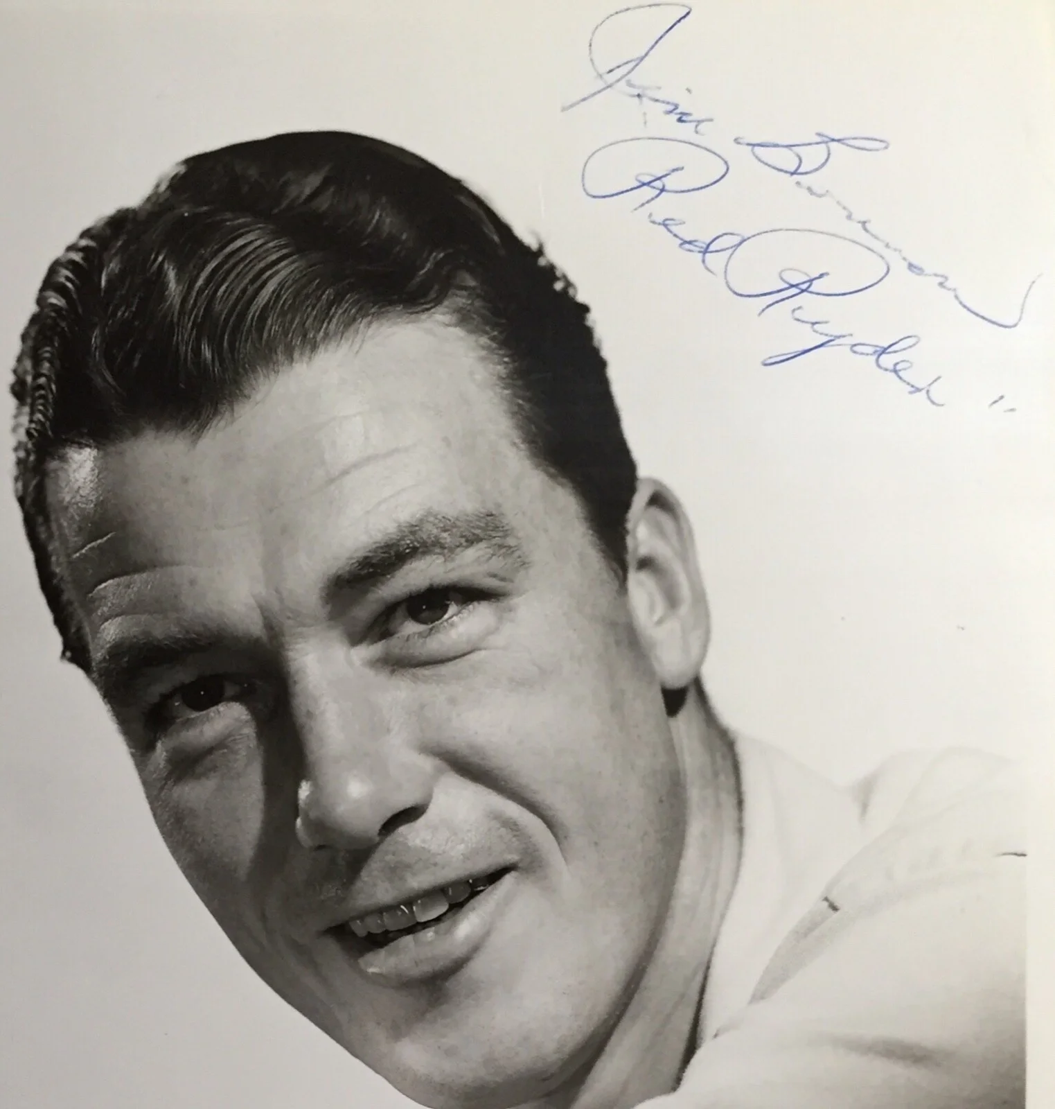 JIM BANNON—SIGNED PHOTO—Radio+Film—Red Ryder+I Love a Mystery—Bea Benaderet, изображение 3