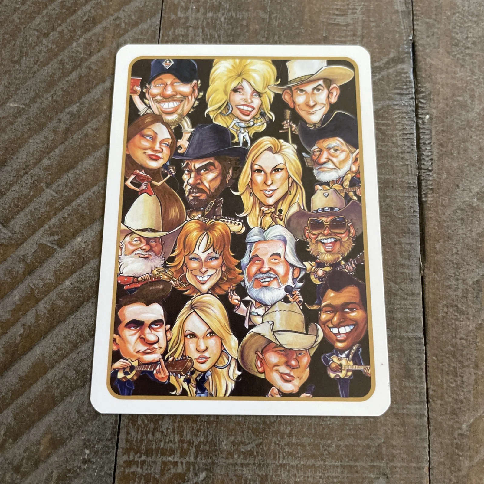 Vince Gill Signed Playing Trading Card The Original Country Music Legends-noCOA, изображение 2