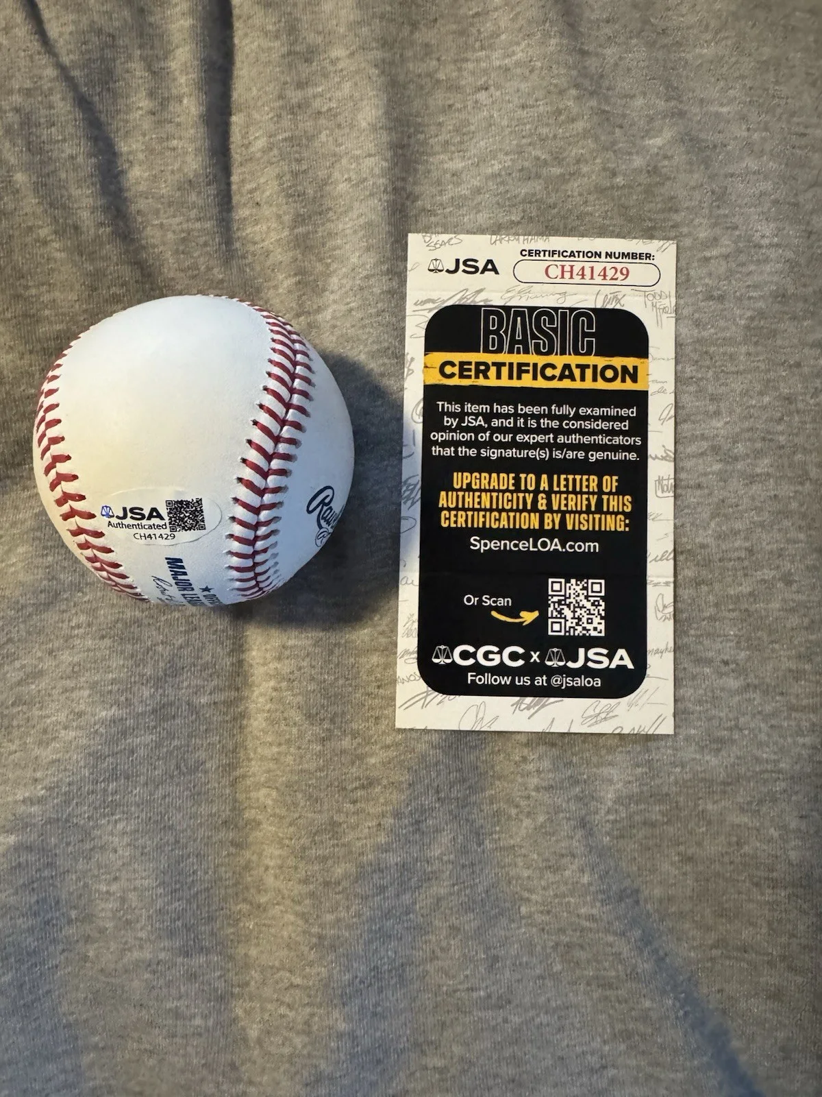 Diplo SIGNED AUTOGRAPHED MLB Baseball DJ Rapper Producer JSA COA, image 2