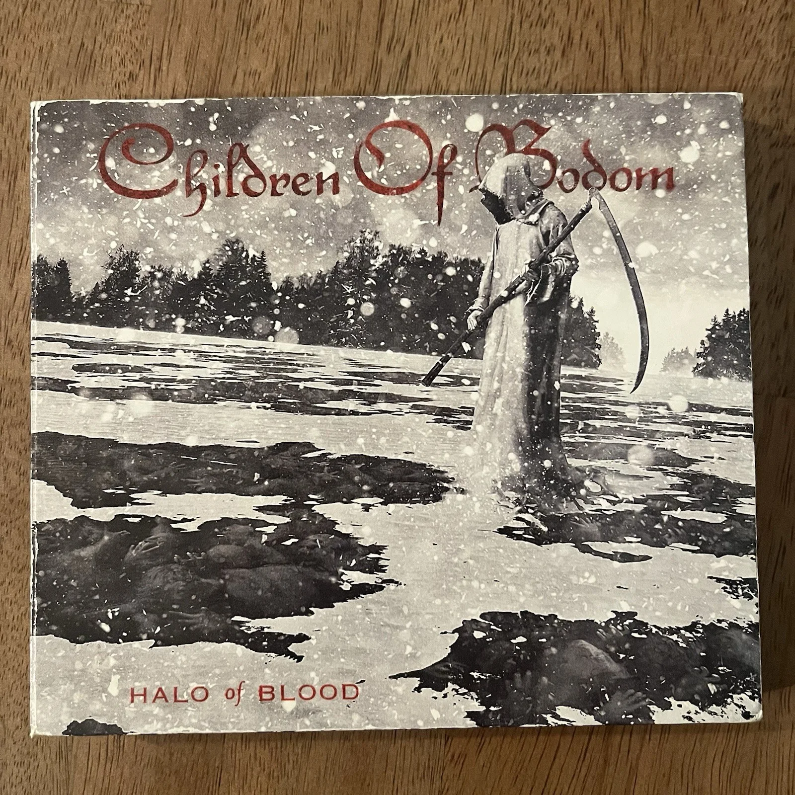 Children Of Bodom Halo Of Blood Cd Signed By Alexi Laiho, изображение 2