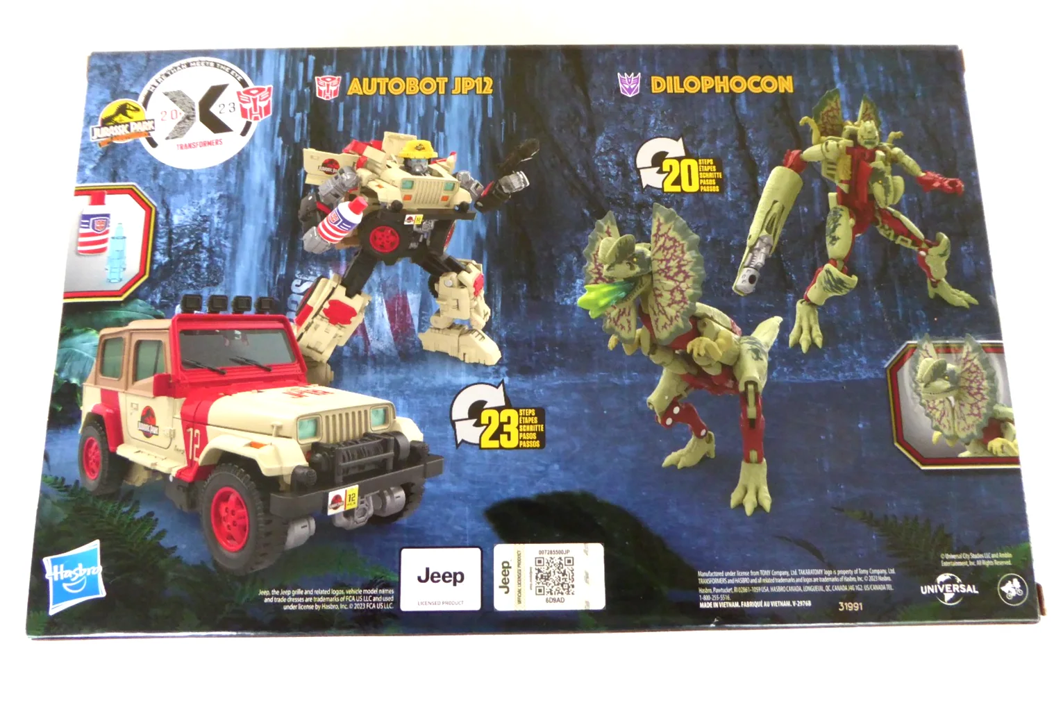 Wayne Knight Signed Transformers Figure, Autobot, Jurassic Park, Nedry, JSA COA, image 4